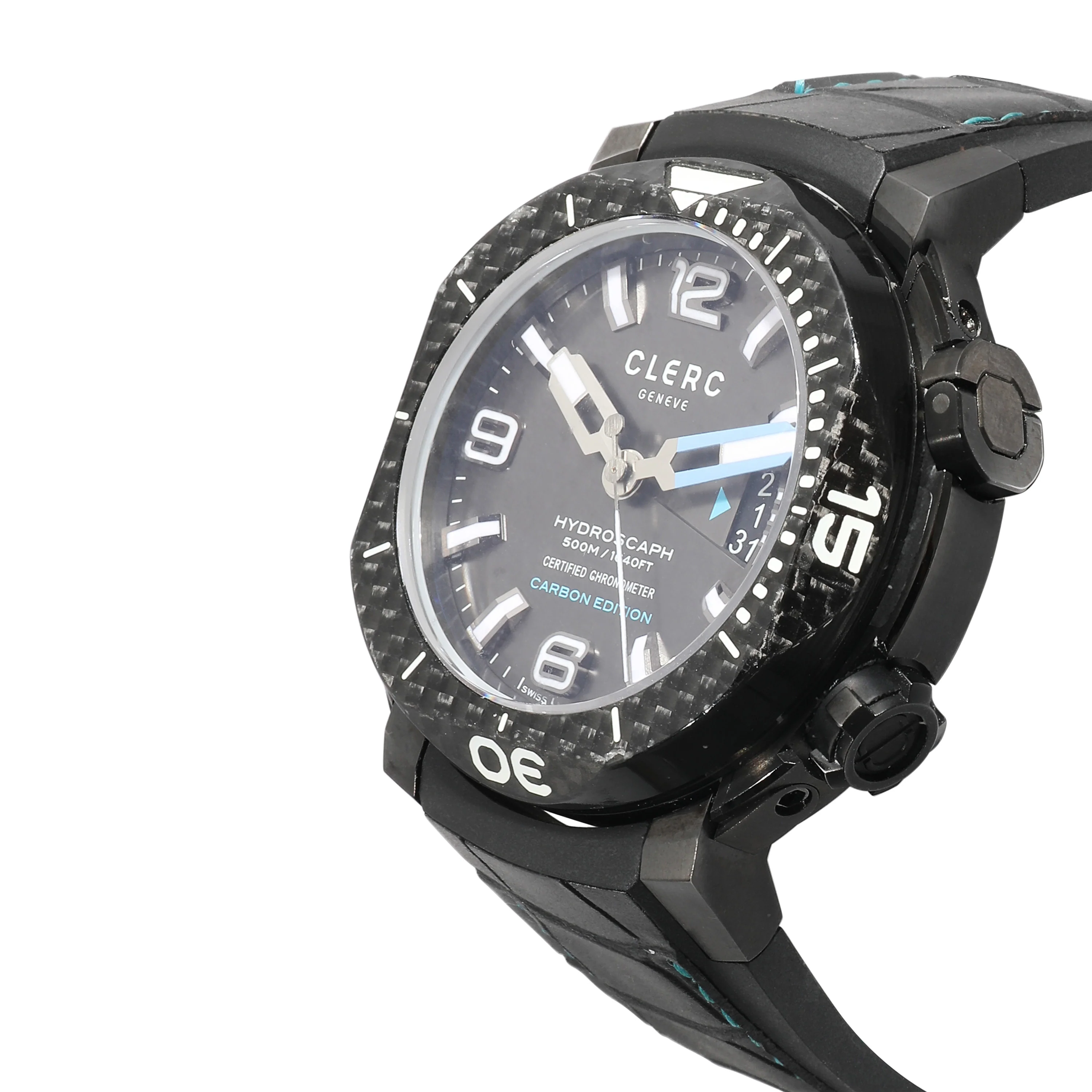 Hydroscaph H1-4C.12R.8 Mens Watch in DLC - Image 3