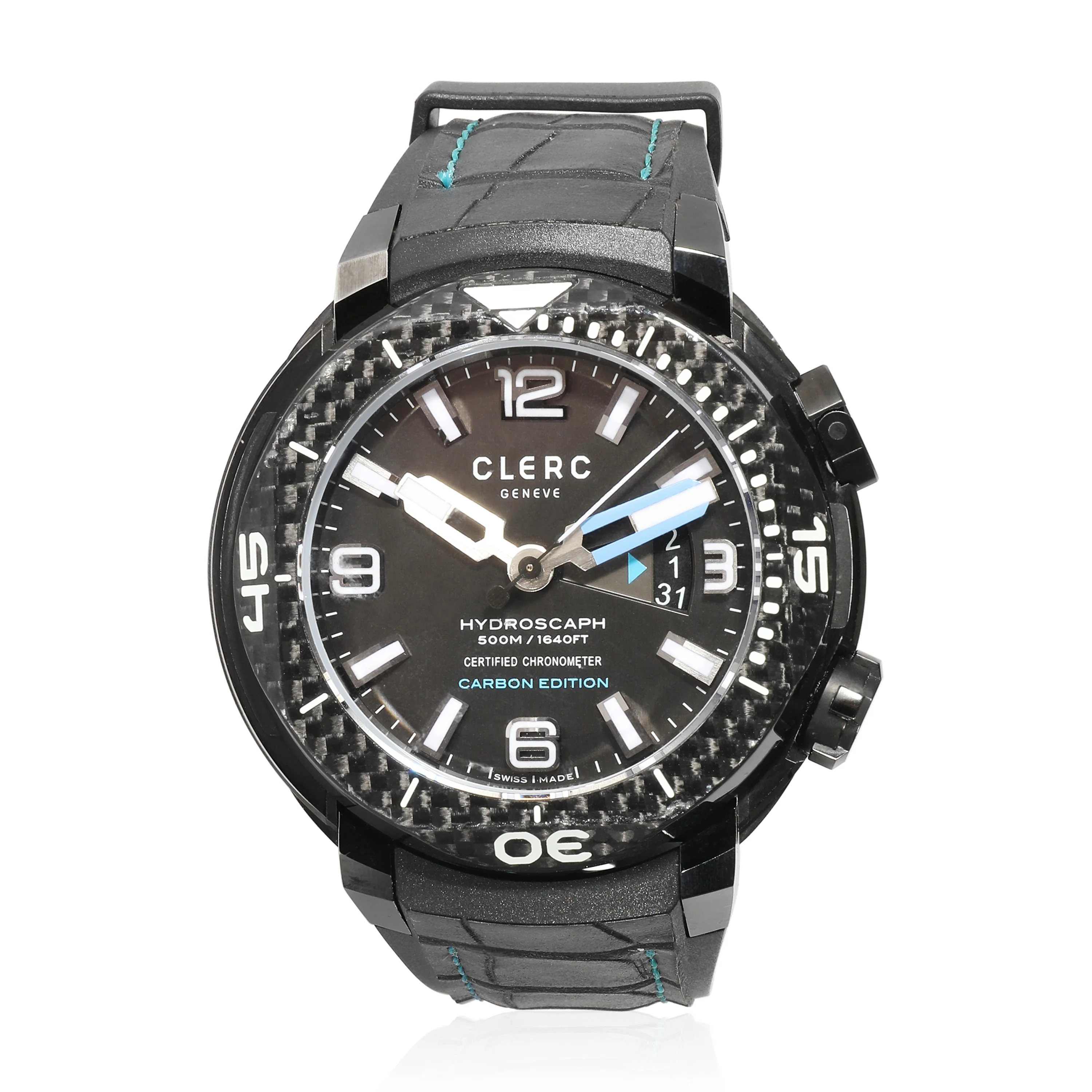 Hydroscaph H1-4C.12R.8 Mens Watch in DLC - Image 6