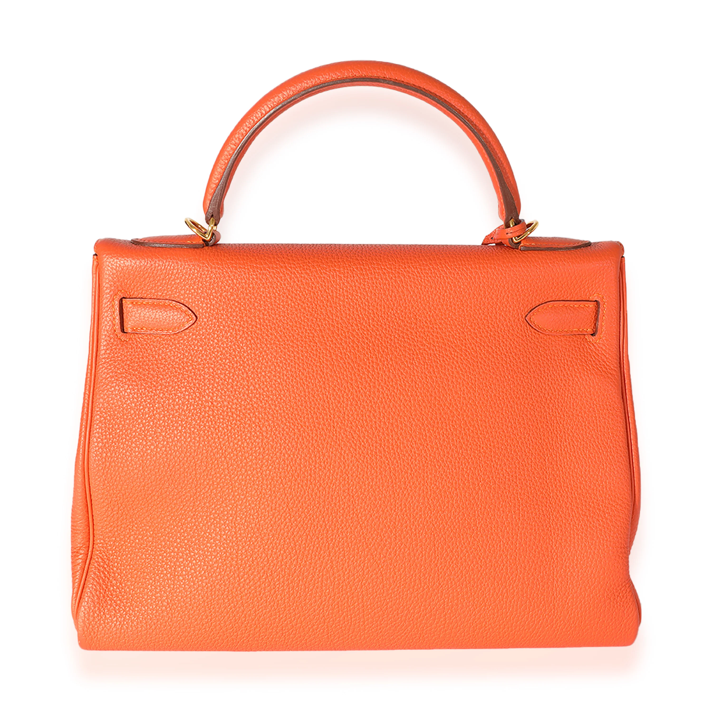 Hermès Feu Togo Kelly 32 GHW - Image 5