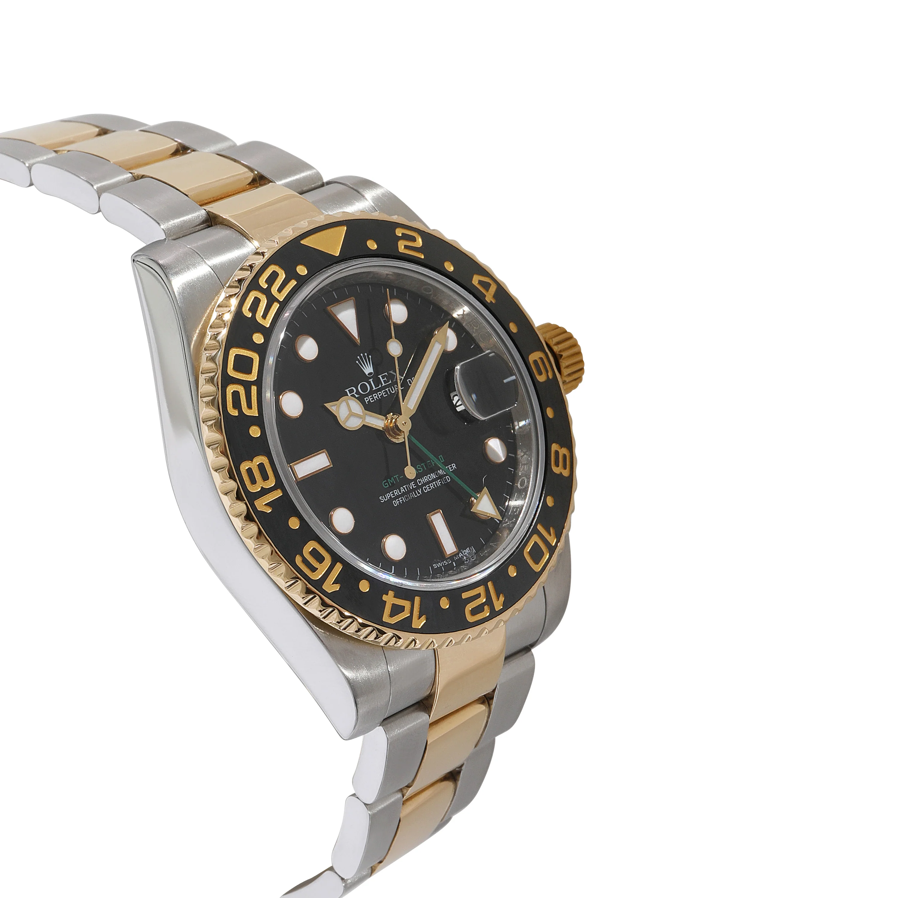 Rolex GMT Master II 116713LN Mens Watch in Stainless Steel/Yellow Gold - Image 2