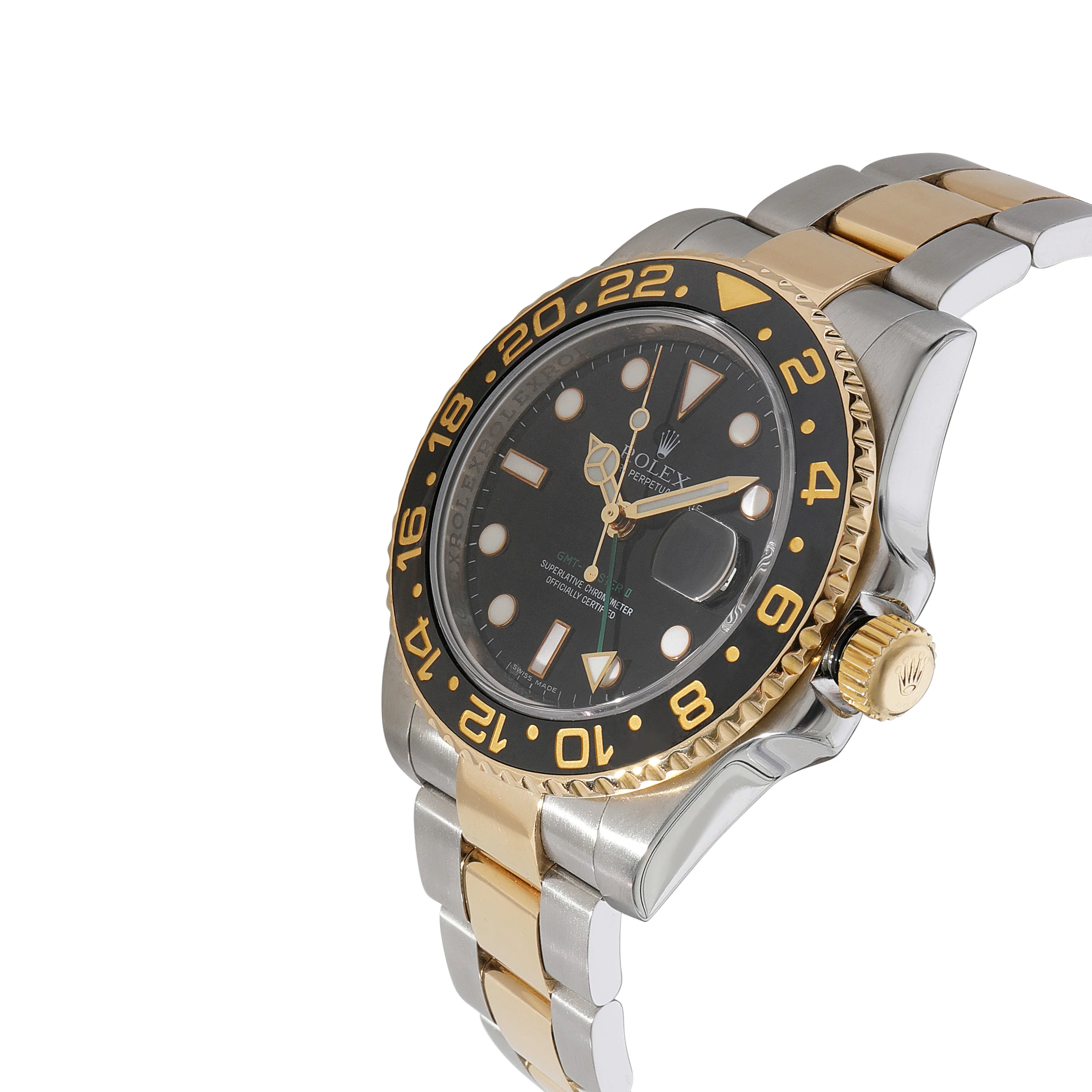 Rolex GMT Master II 116713LN Mens Watch in Stainless Steel/Yellow Gold - Image 3