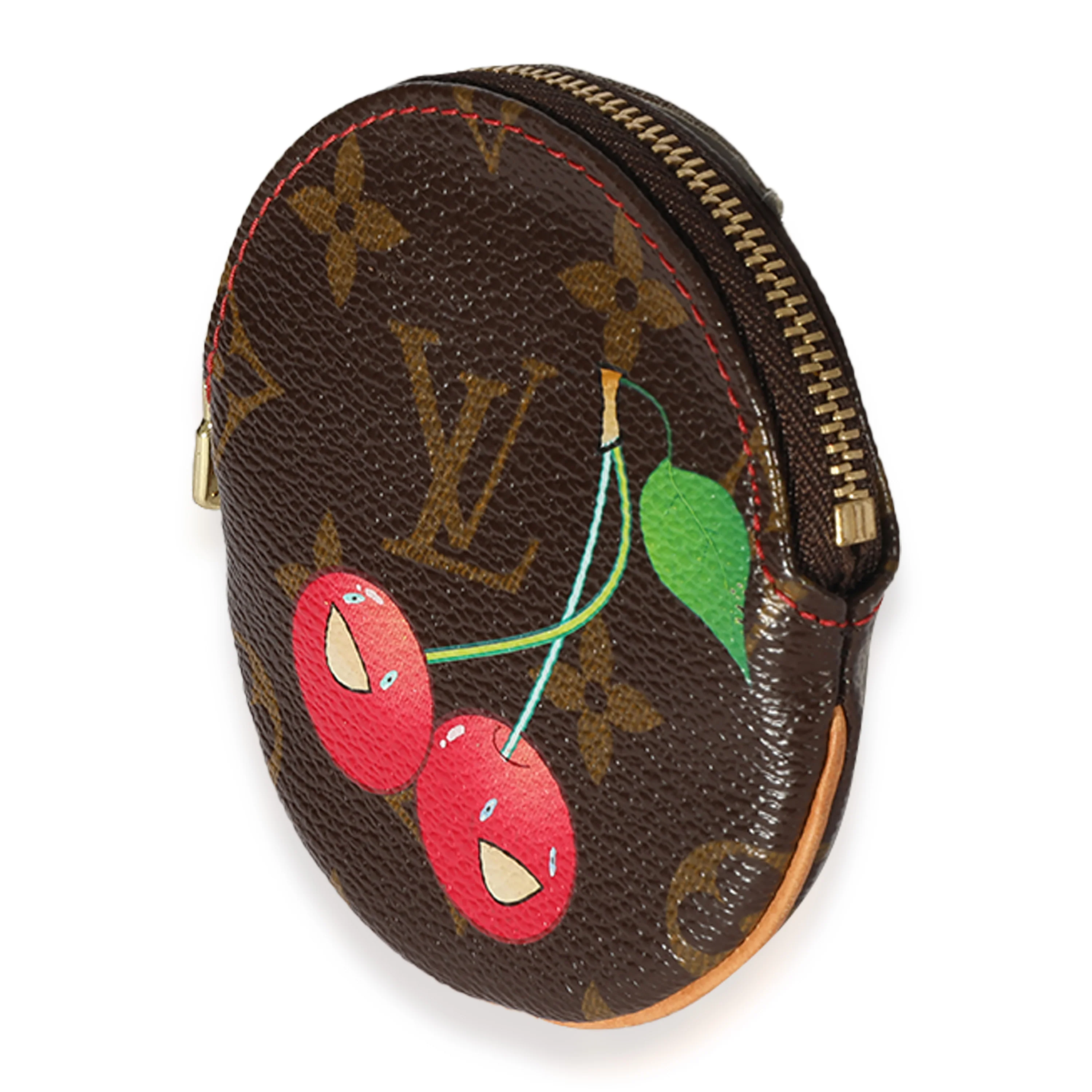 Louis Vuitton Monogram Canvas Cerises Round Coin Purse - Image 2
