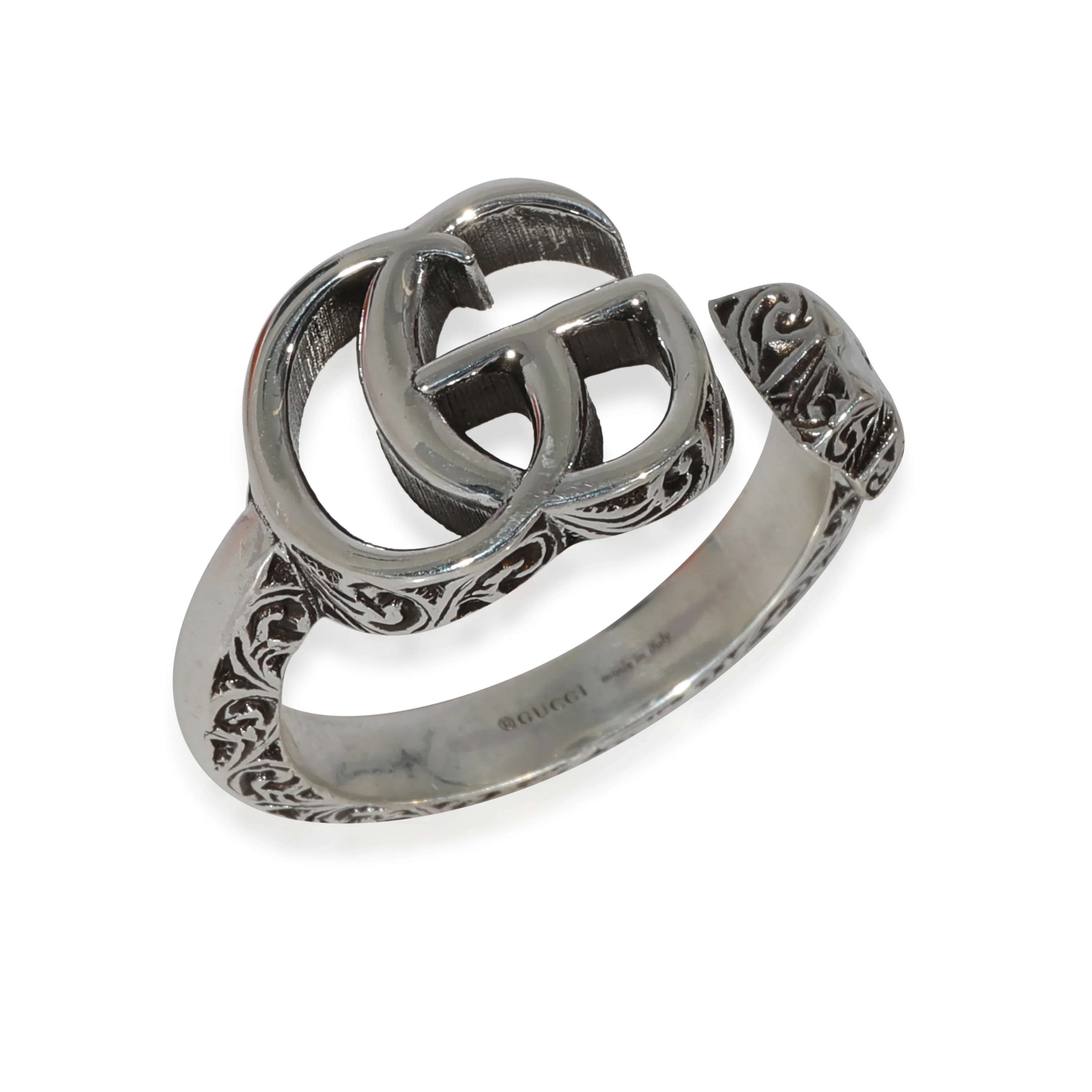 Gucci Marmot G Key Open Ring in Sterling Silver - Image 3