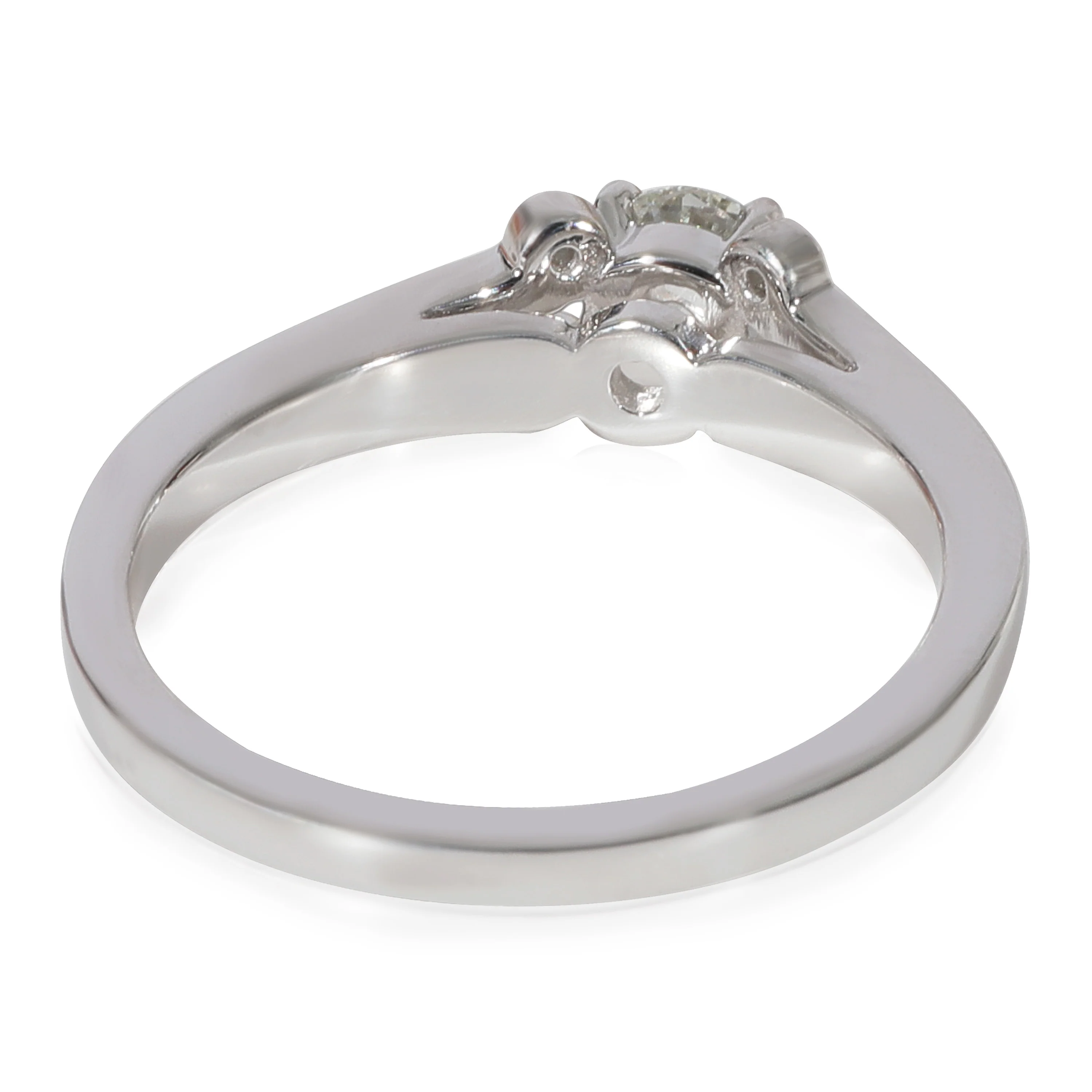 Cartier Ballerine Diamond Engagement Ring in 950 Platinum H VVS2 0.37 CT - Image 3