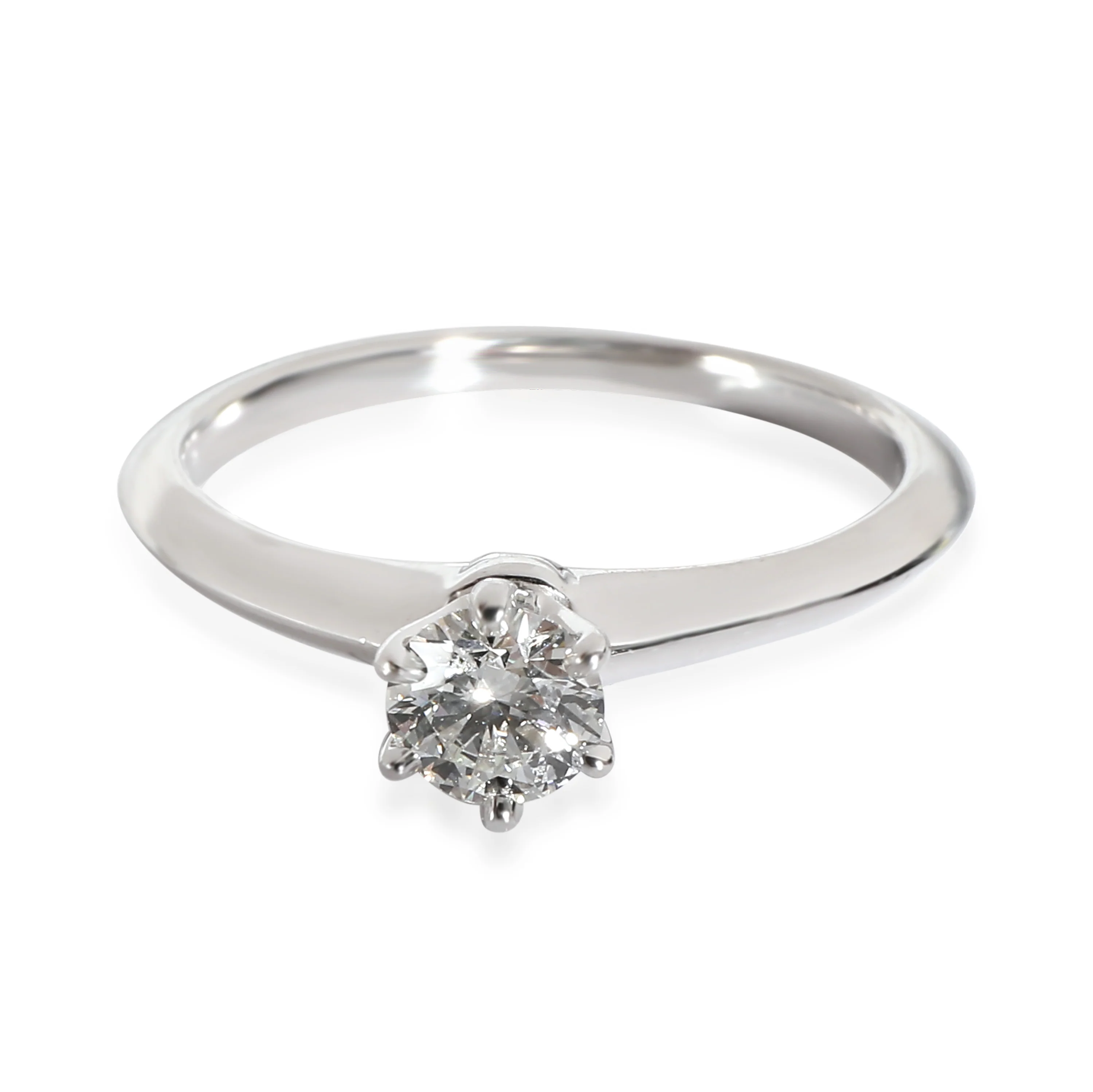 Diamond Engagement Ring in Platinum G VS1 0.34 CTW