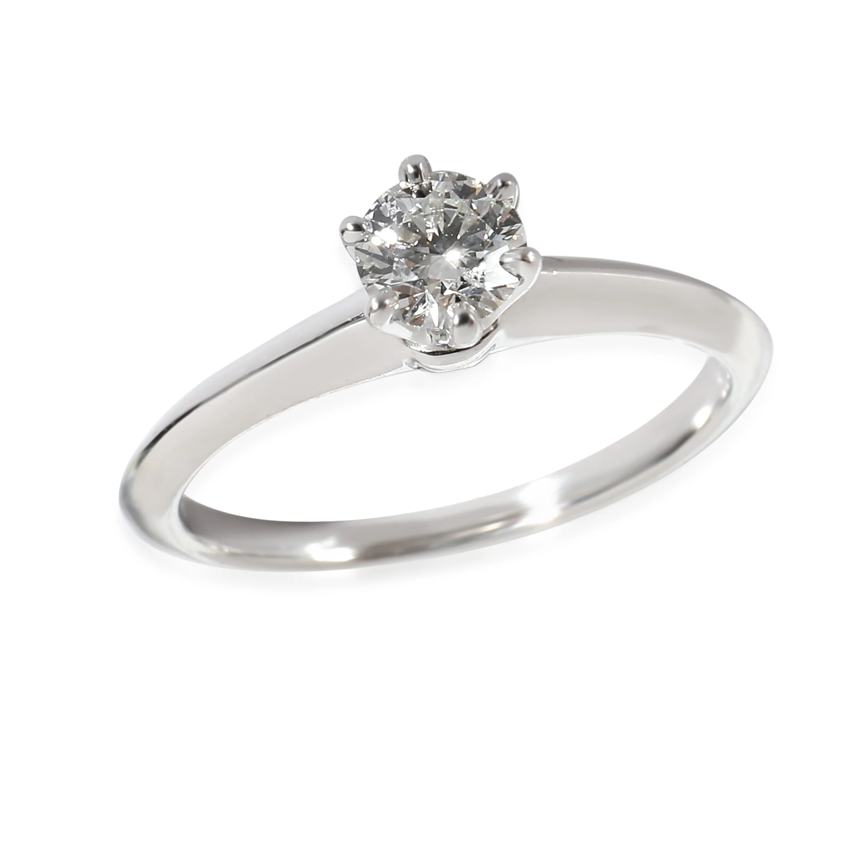 Diamond Engagement Ring in Platinum G VS1 0.34 CTW - Image 3