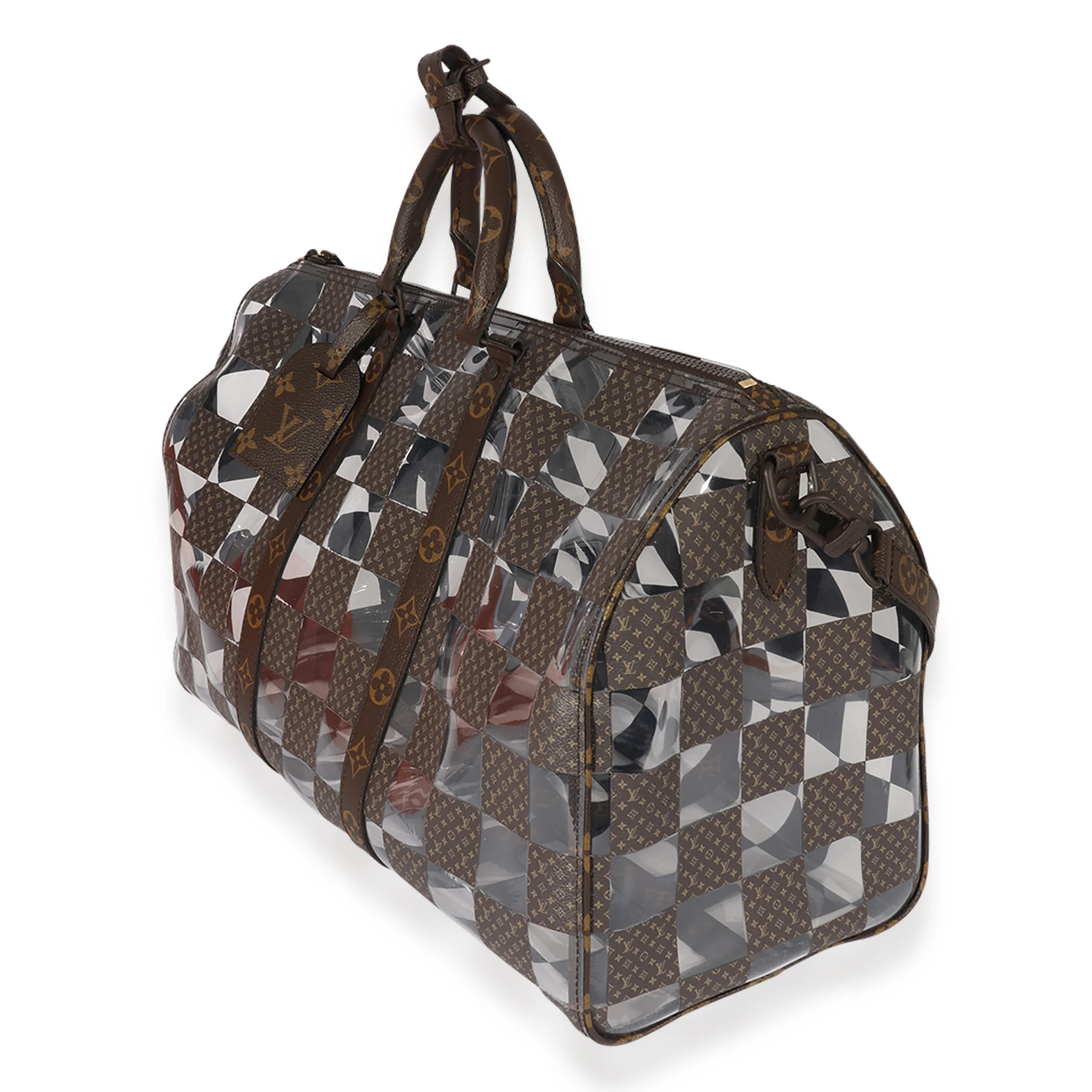 Monogram Chess Keepall Bandouliere 50 - Image 2