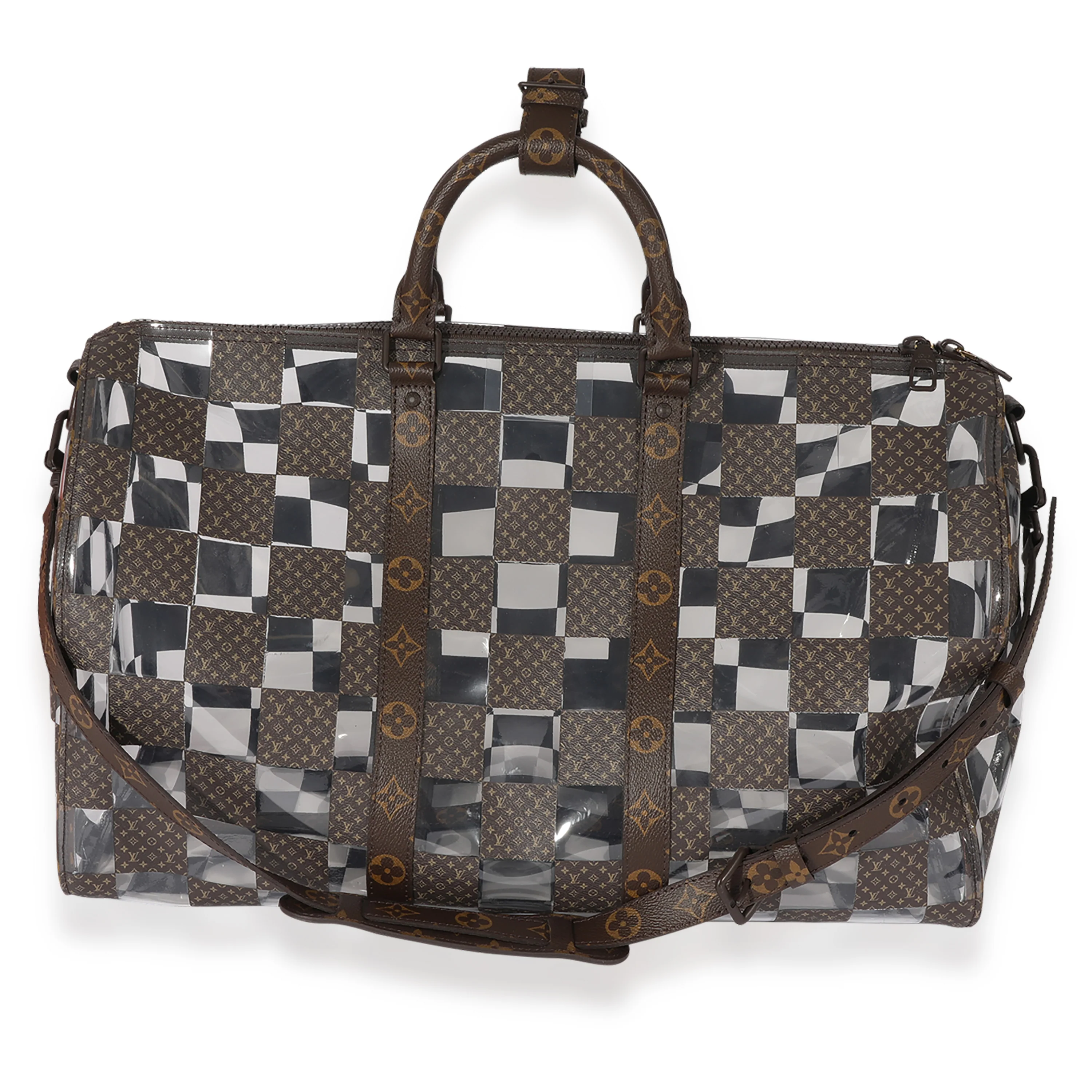 Monogram Chess Keepall Bandouliere 50 - Image 3