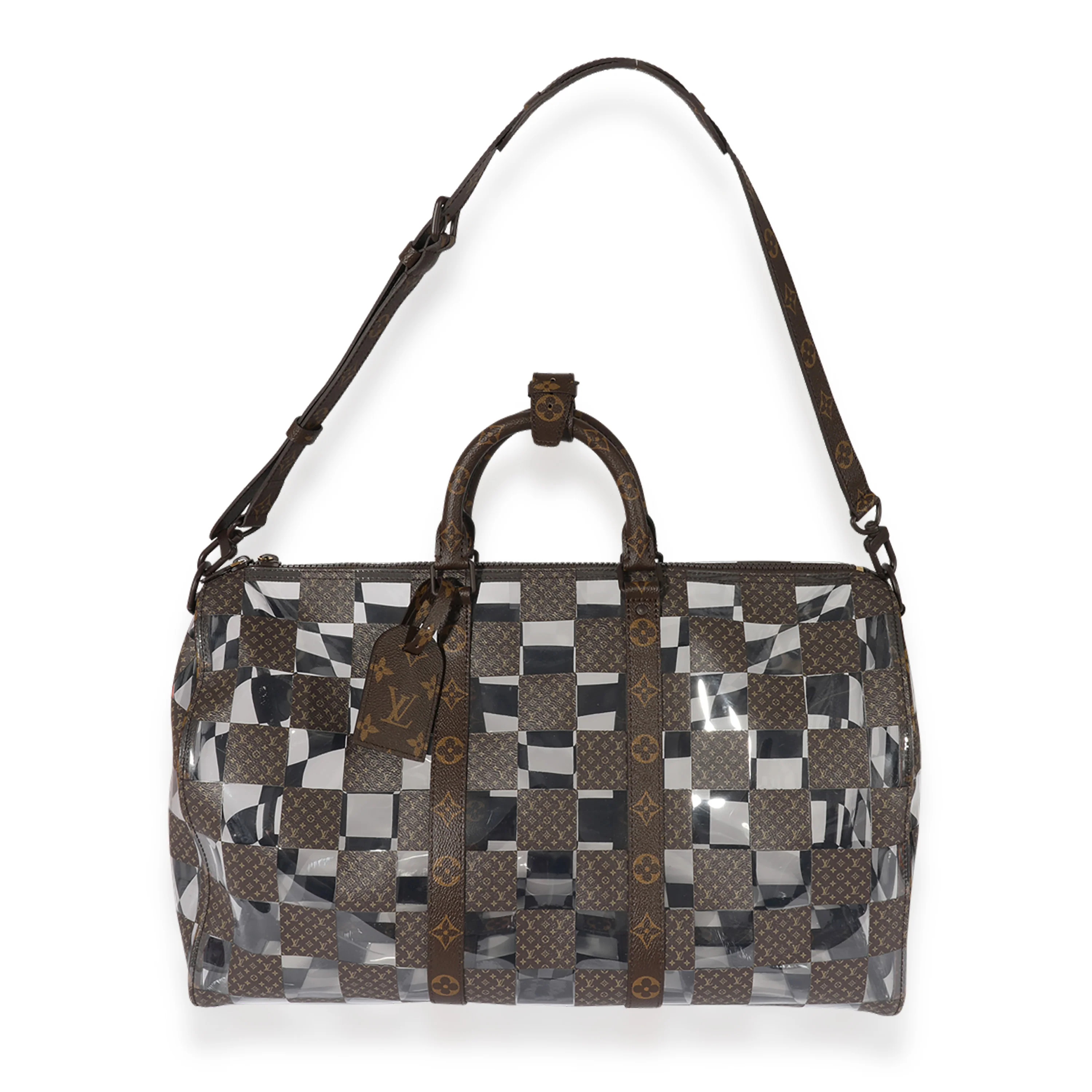 Monogram Chess Keepall Bandouliere 50 - Image 5