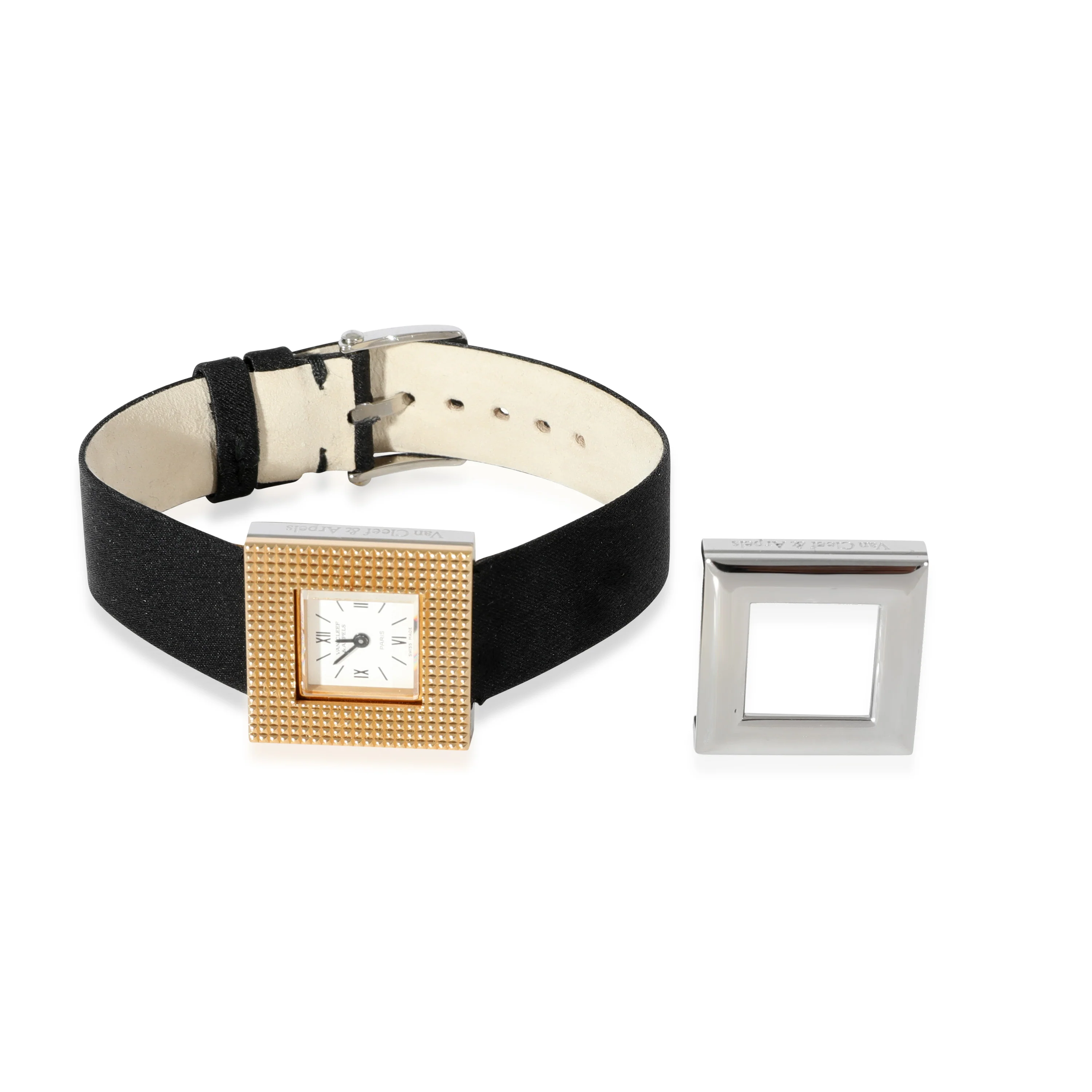 Van Cleef & Arpels Classic 11618 Womens Watch in 18kt Stainless Steel/Yellow Go - Image 6