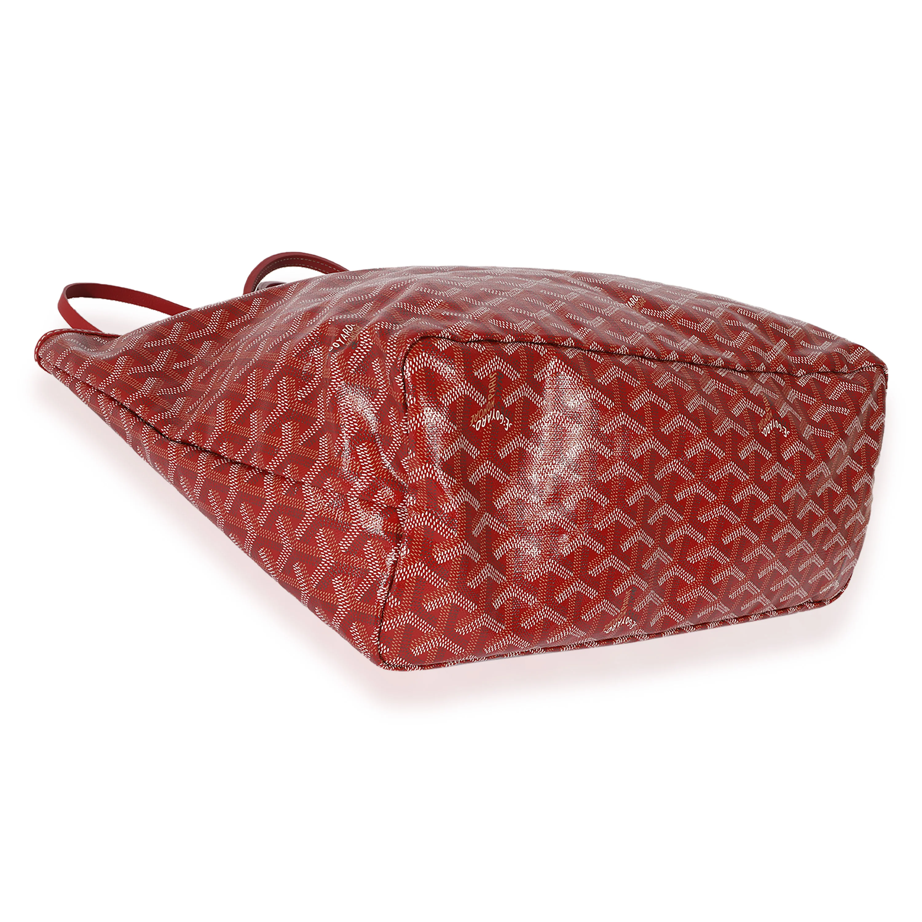 Goyard Red Goyardine Saint Louis PM - Image 6