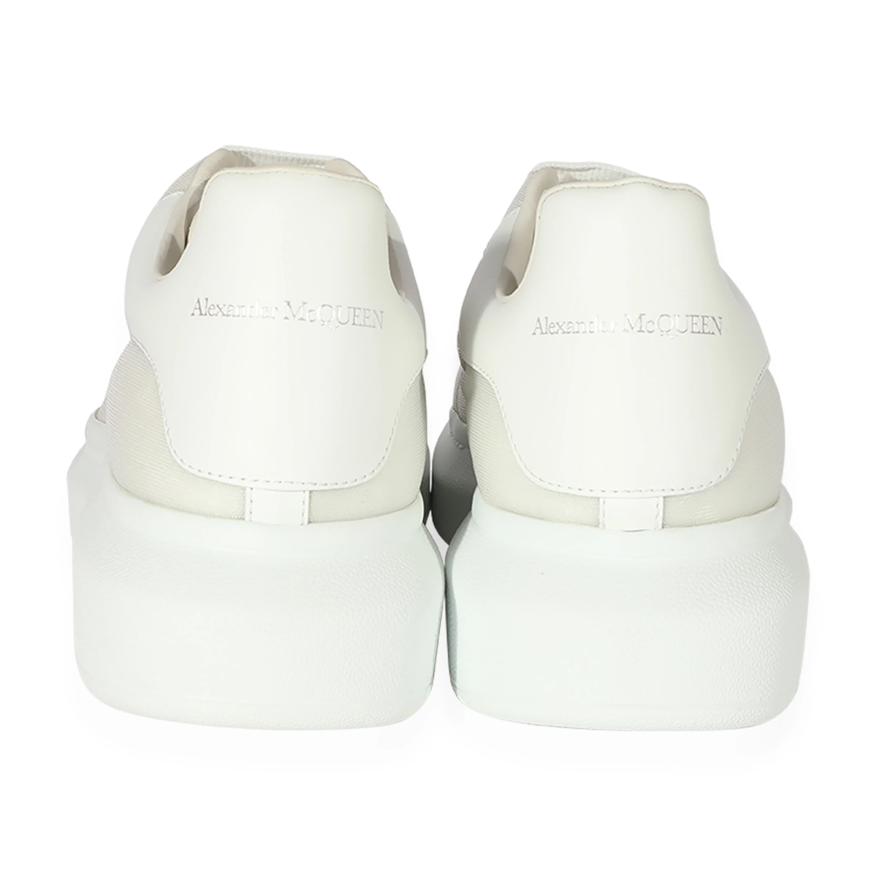 Alexander McQueen Oversized Sneaker White Nylon - Image 4