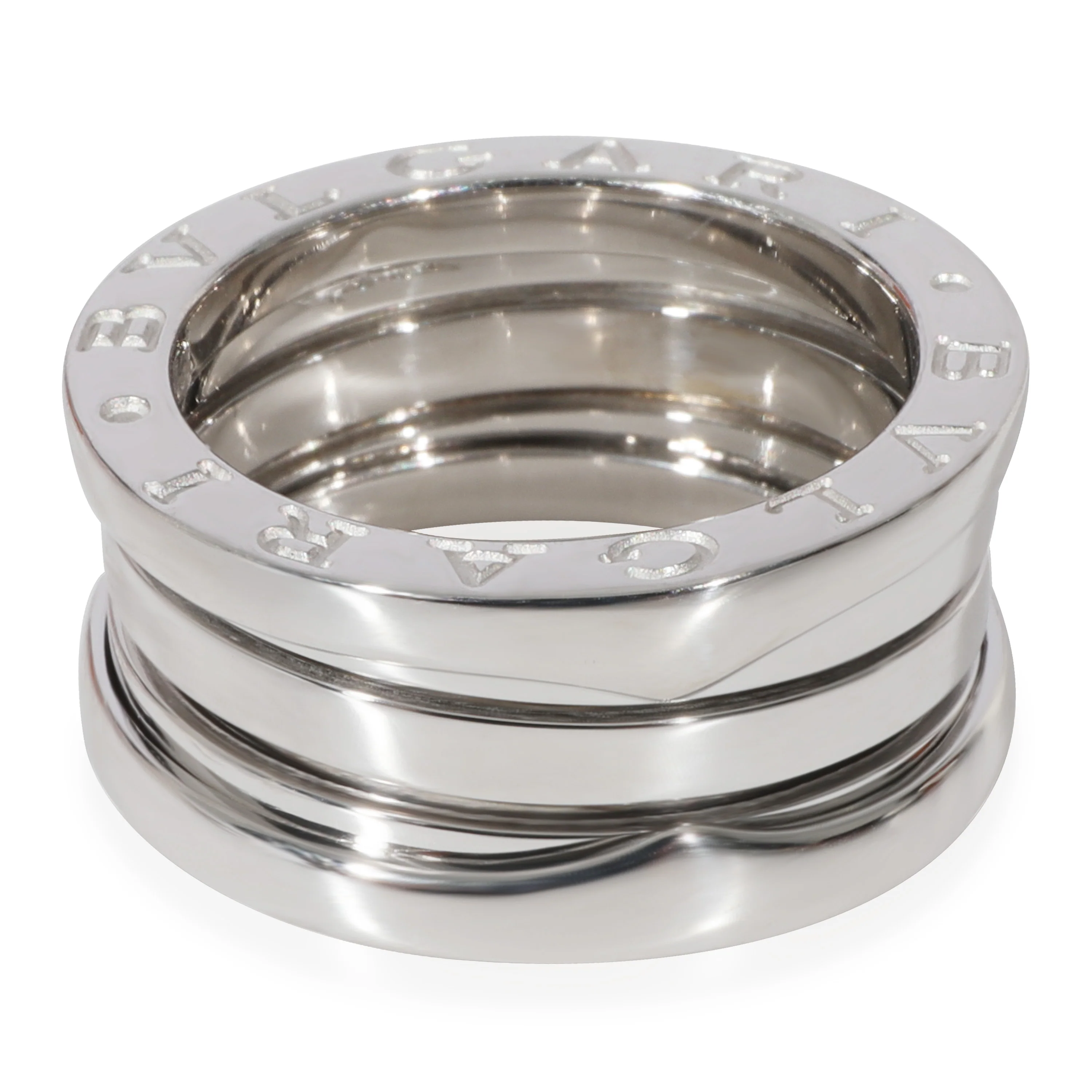 B.Zero1 Three-Band Band in 18K White Gold
