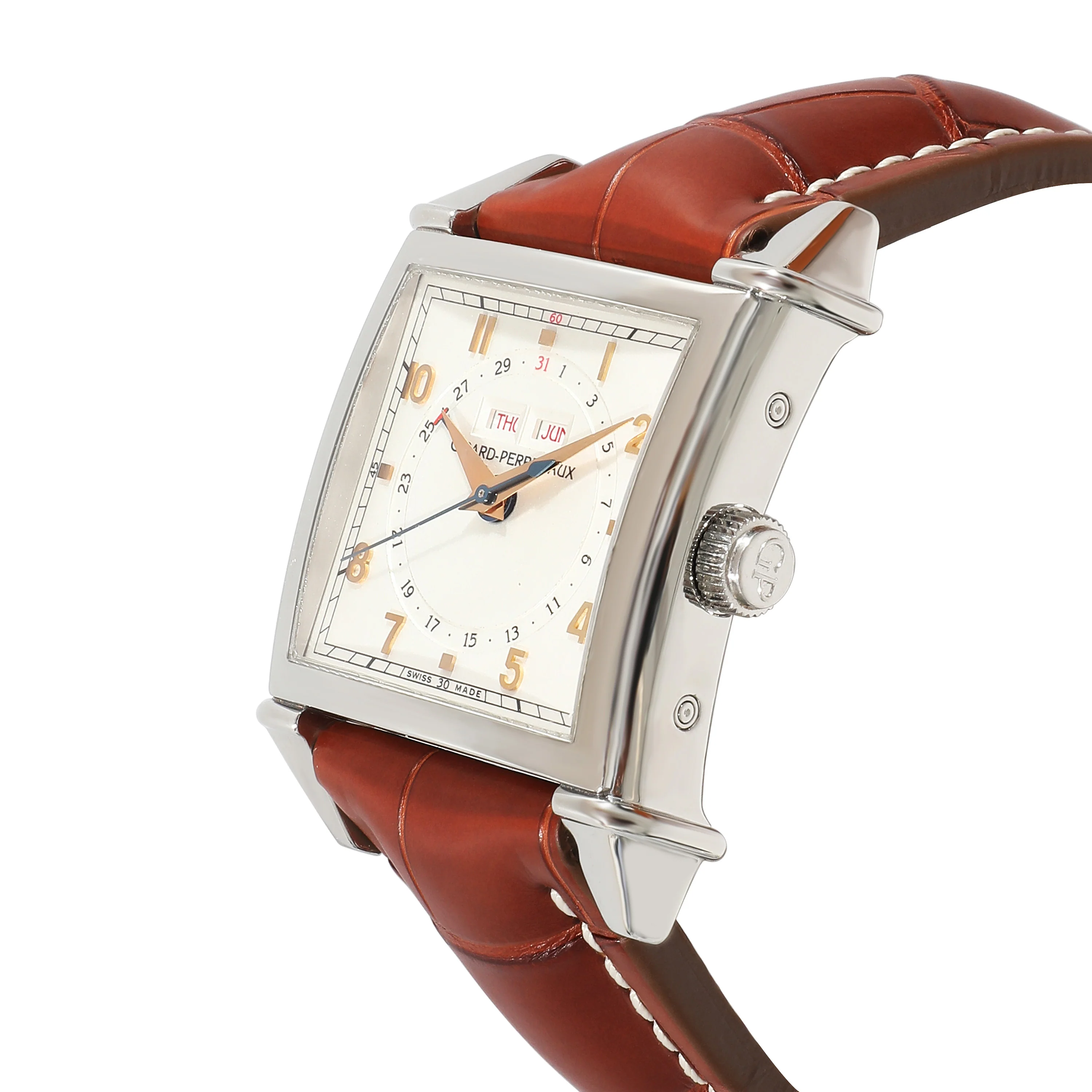 Girard Perregaux Vintage 1945 25810 Mens Watch in Stainless Steel - Image 3