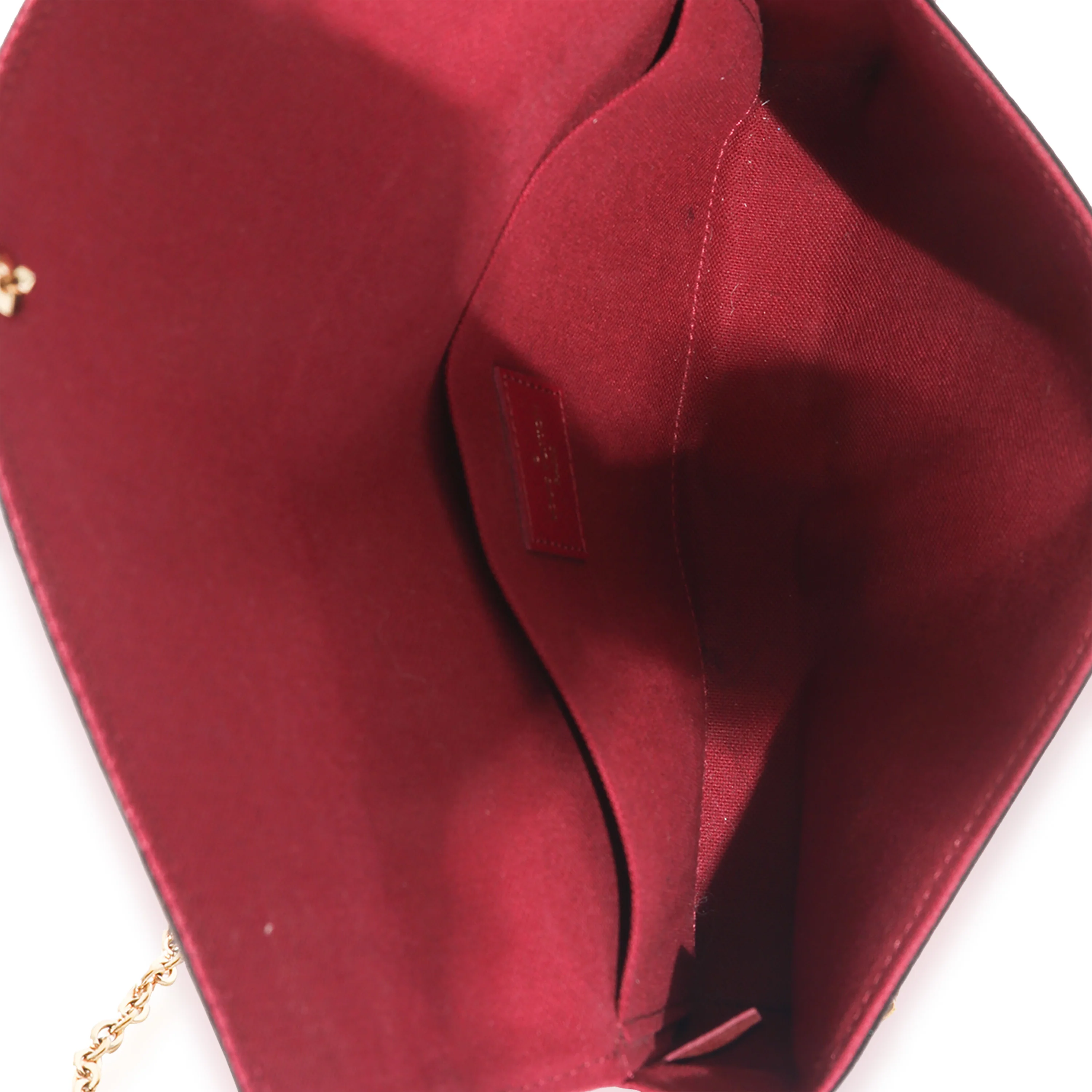 Louis Vuitton Fuchsia & Monogram Canvas Félicie Pochette - Image 8