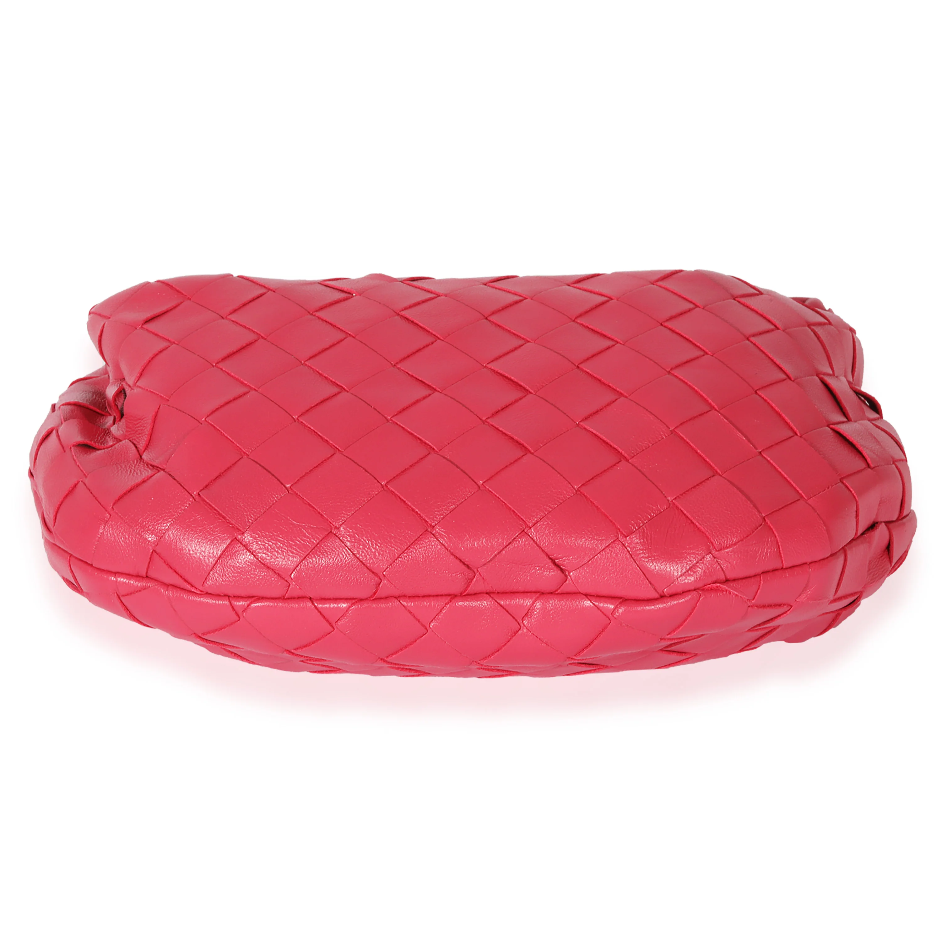 Bottega Veneta Pink Intrecciato Leather Jodie - Image 5