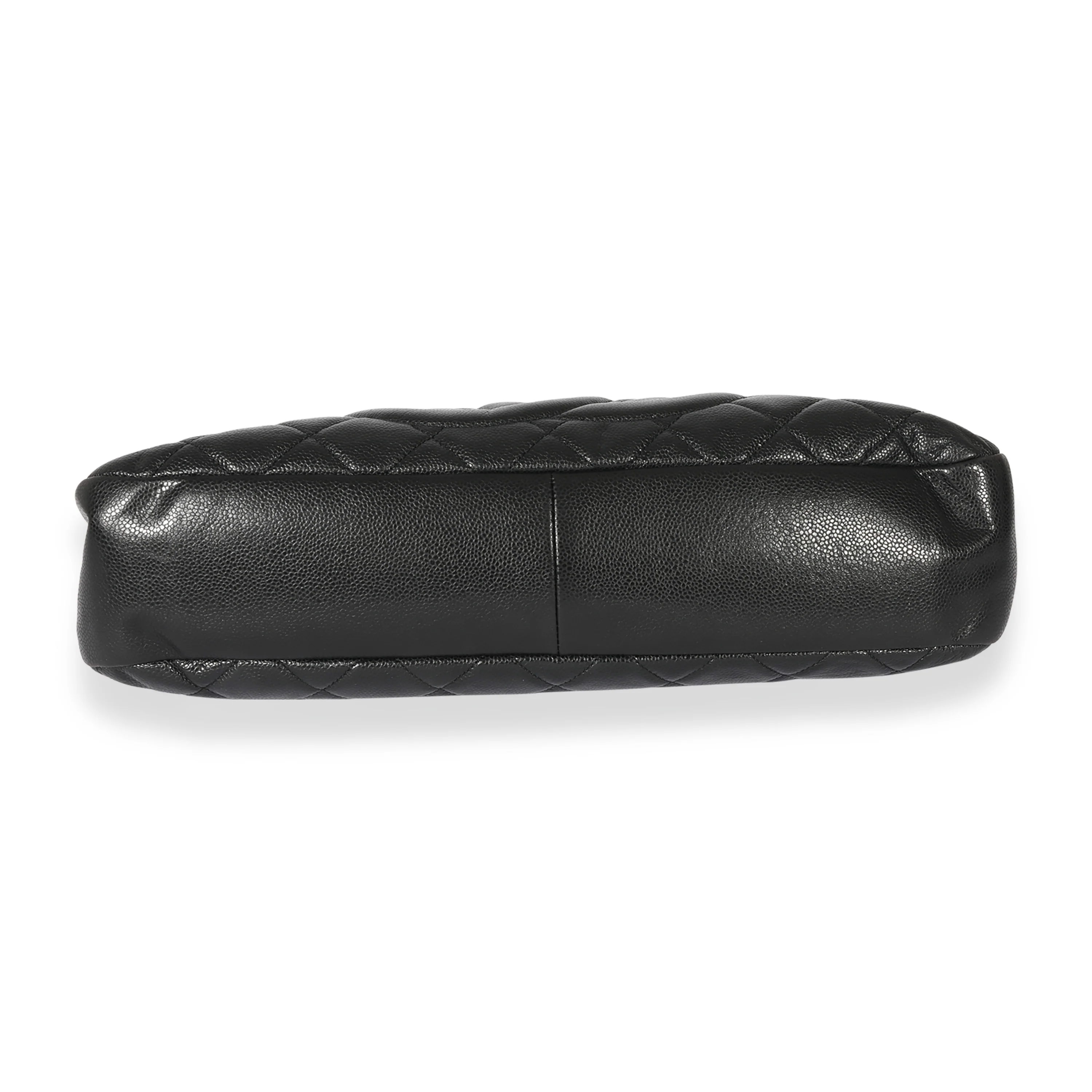 Chanel CC Soft Timeless Black Caviar Tote - Image 5