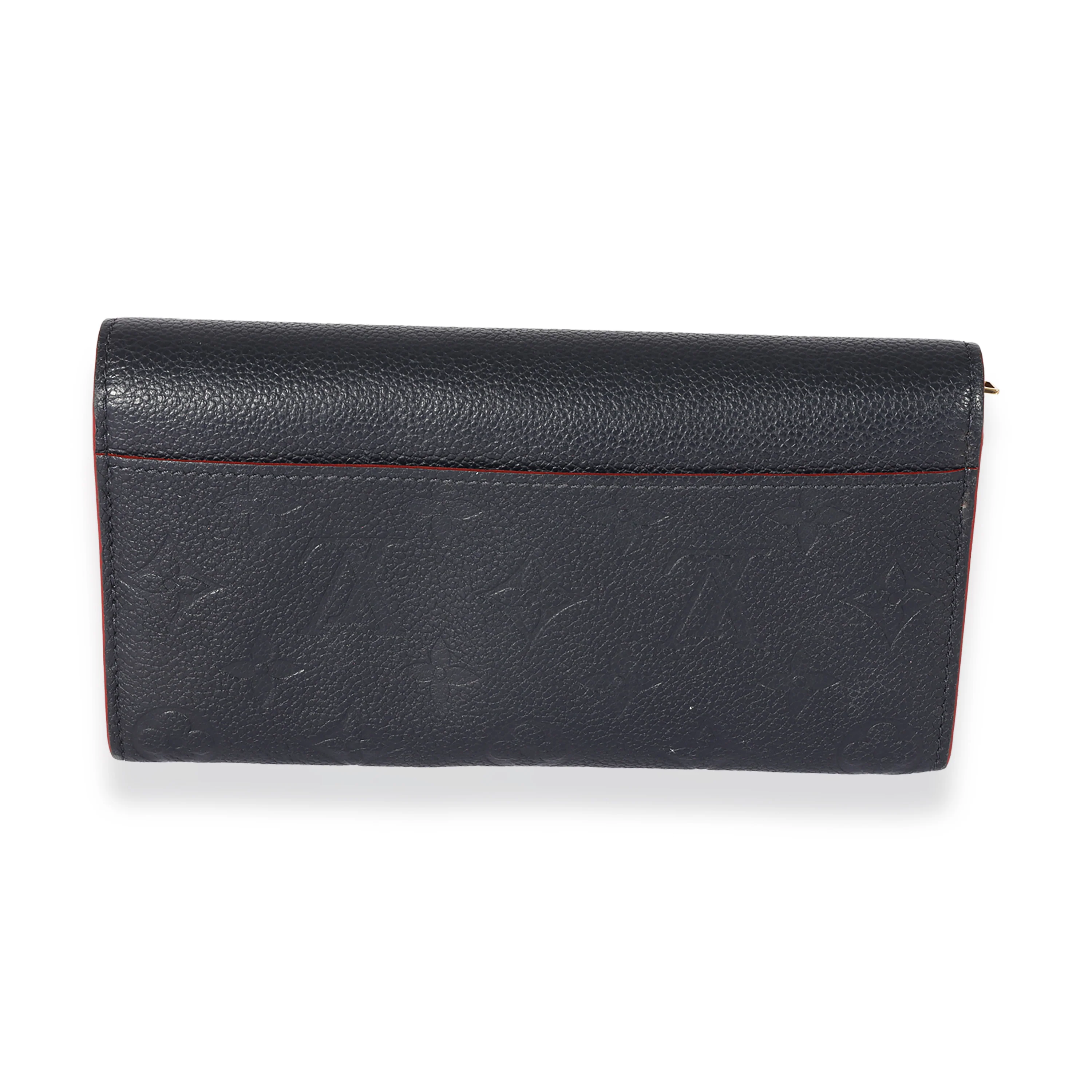 Louis Vuitton Marine Rouge Empreinte Sarah Wallet - Image 3