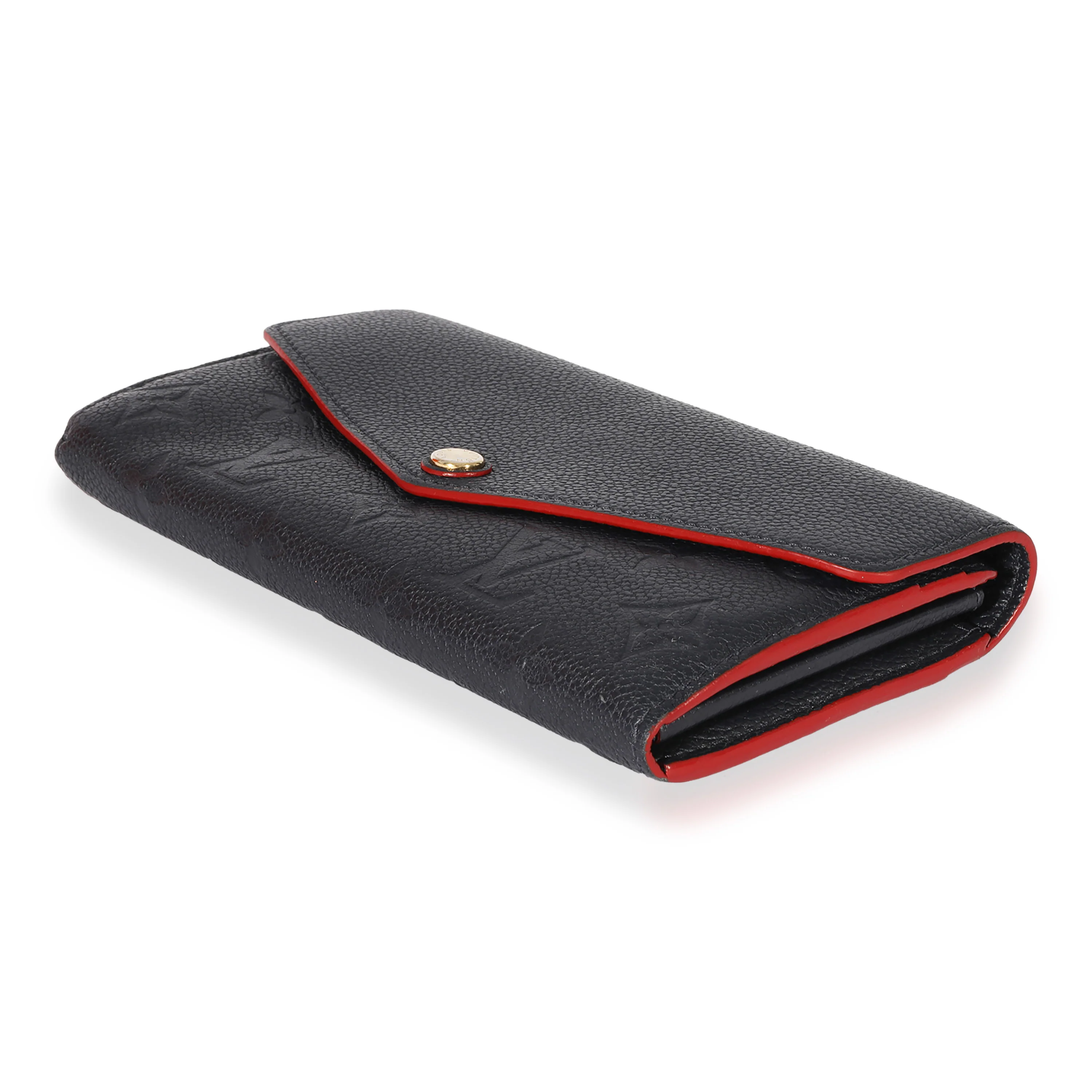 Louis Vuitton Marine Rouge Empreinte Sarah Wallet - Image 7