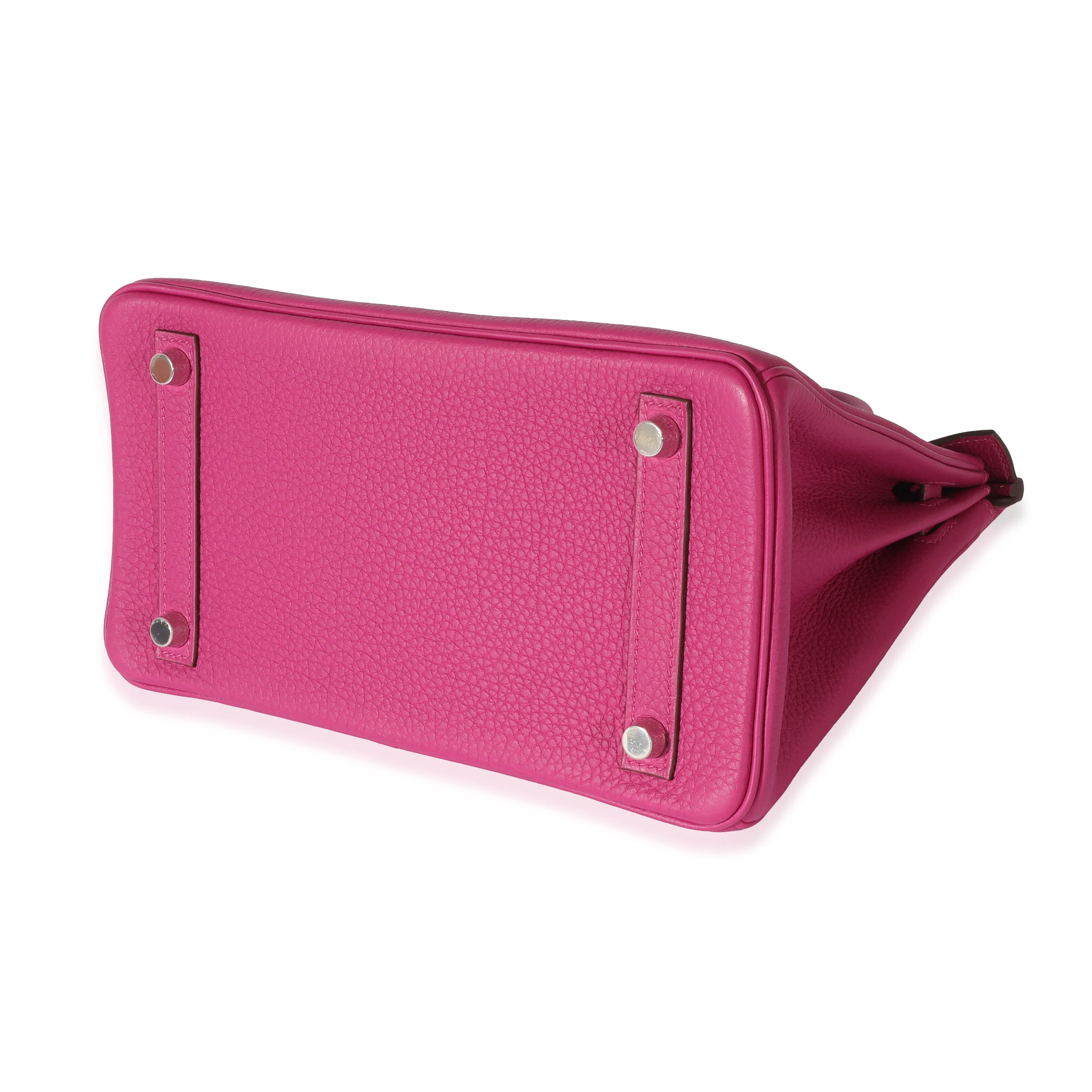 Rose Pourpre Togo Birkin 25 - Image 7