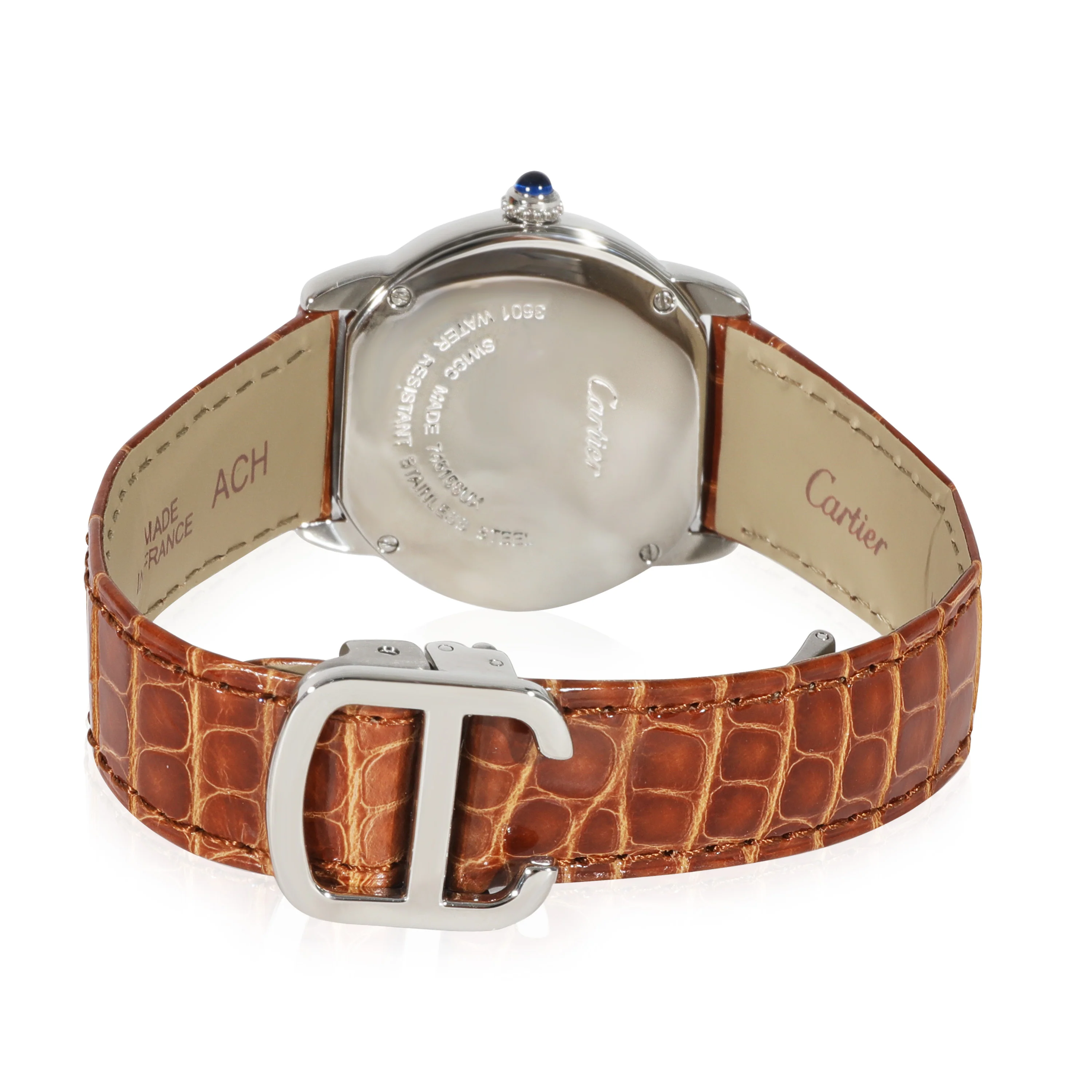 Cartier Ronde Solo W670155 Womens Watch in Stainless Steel - Image 4