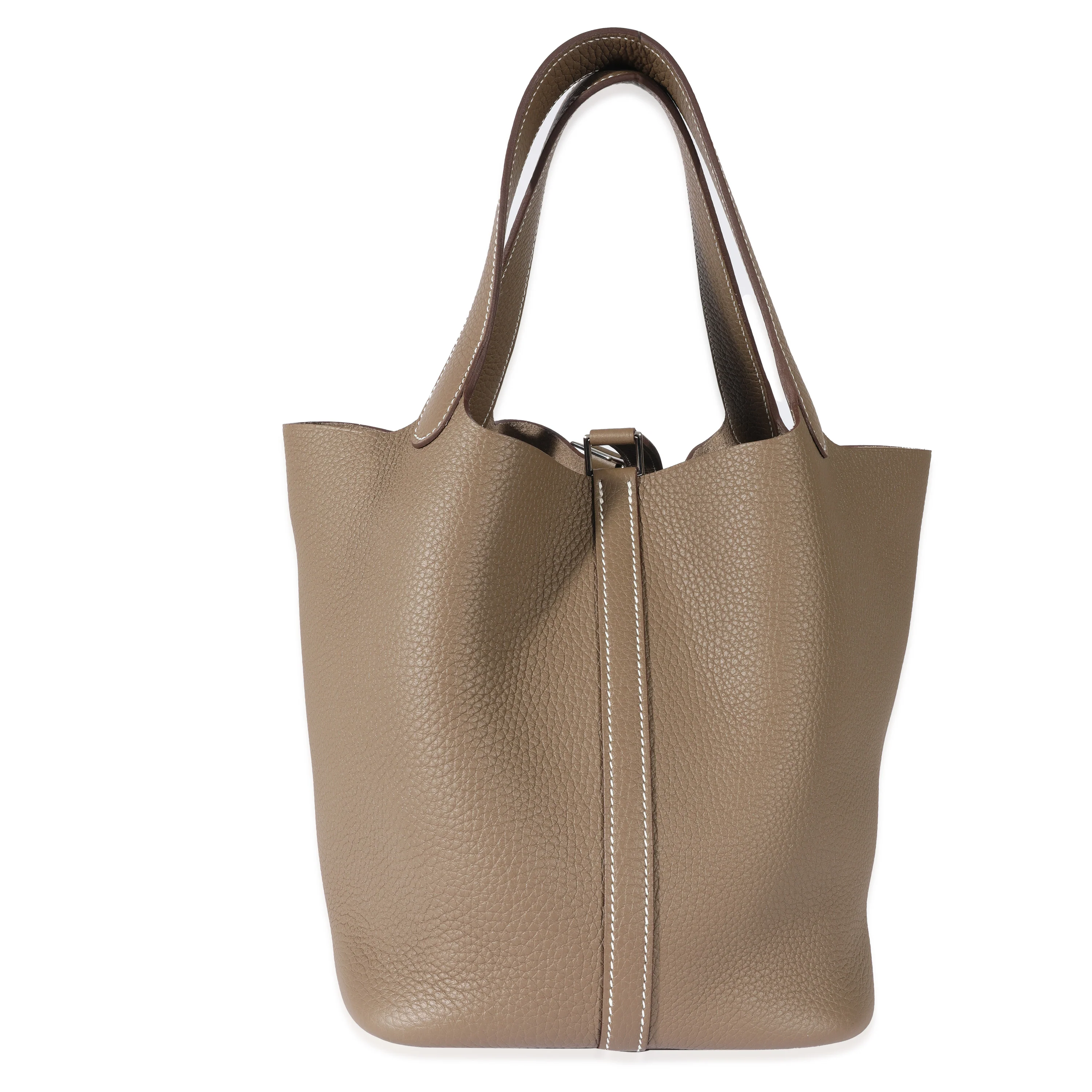 Hermes Etoupe Clemence Picotin 22 MM - Image 2