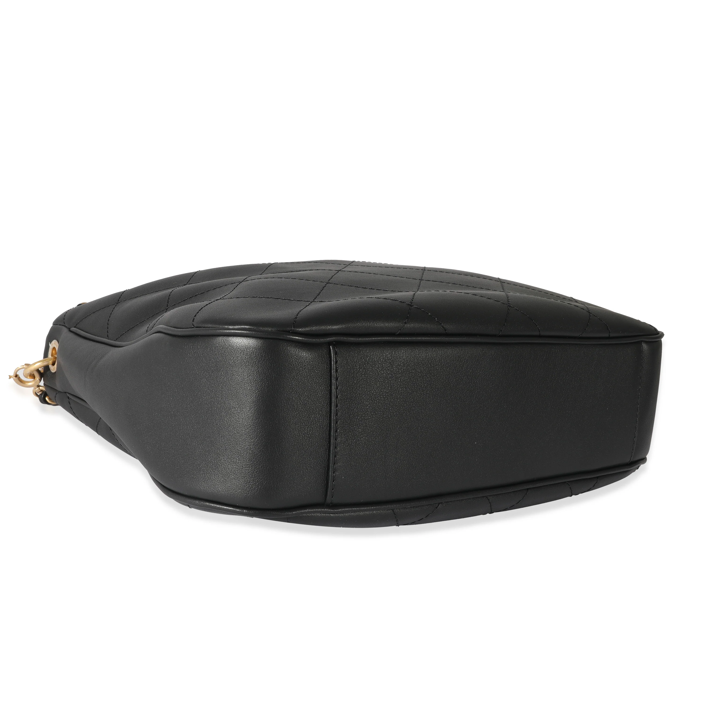 Chanel 22B Quilted Smooth Calfskin Maxi Hobo - Image 6