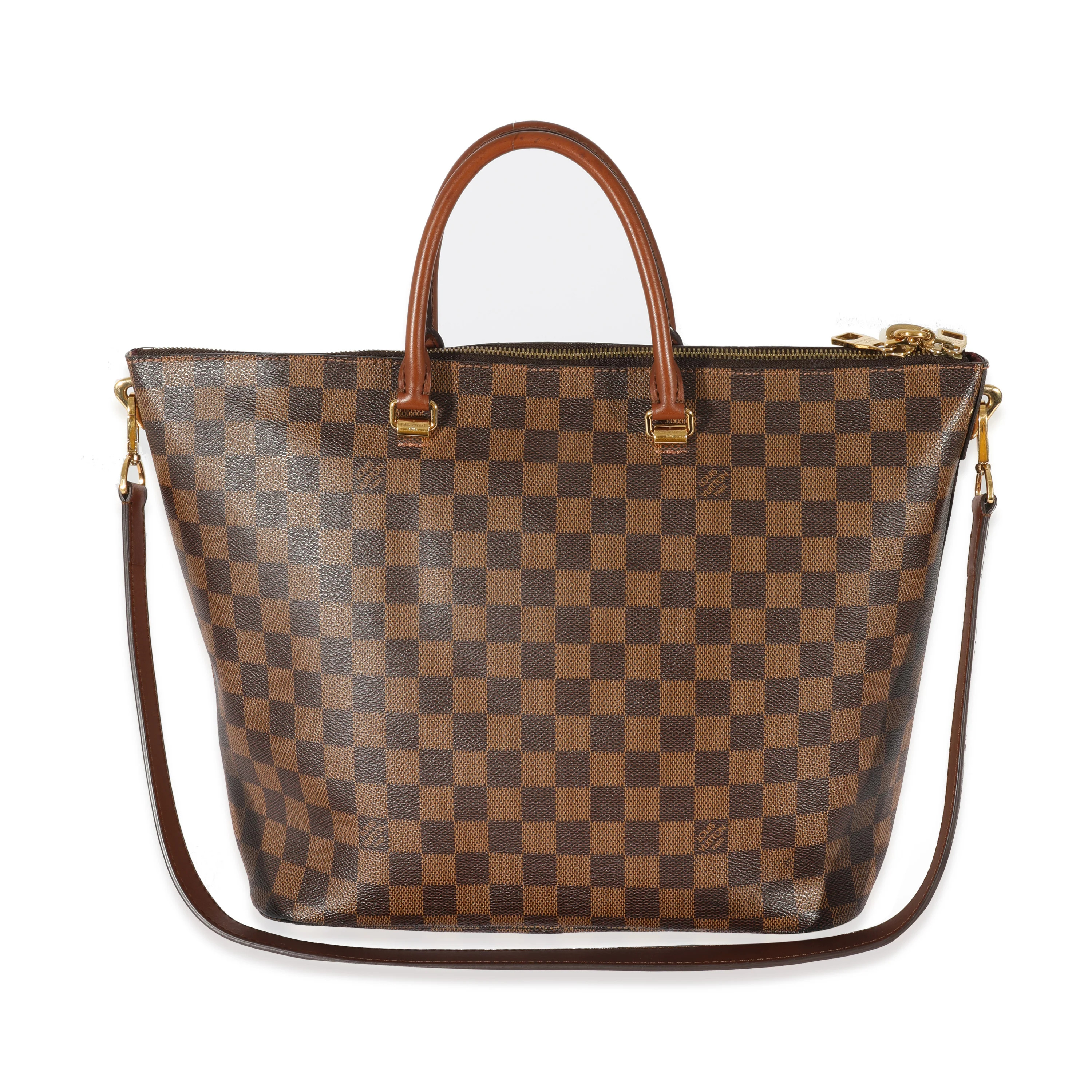Louis Vuitton Damier Ebene Canvas Belmont Tote - Image 3