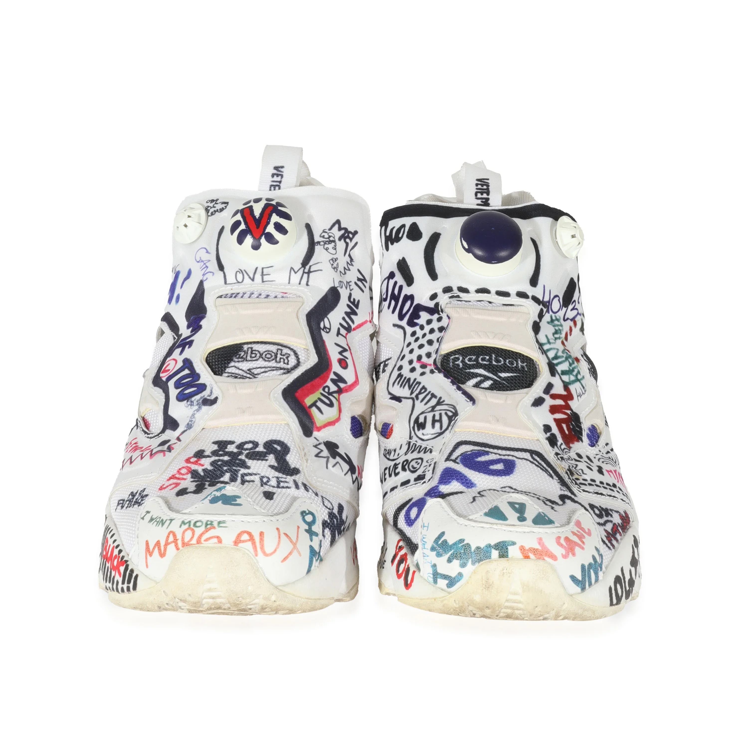 Vetements x InstaPump Fury Graffiti - White - Image 3