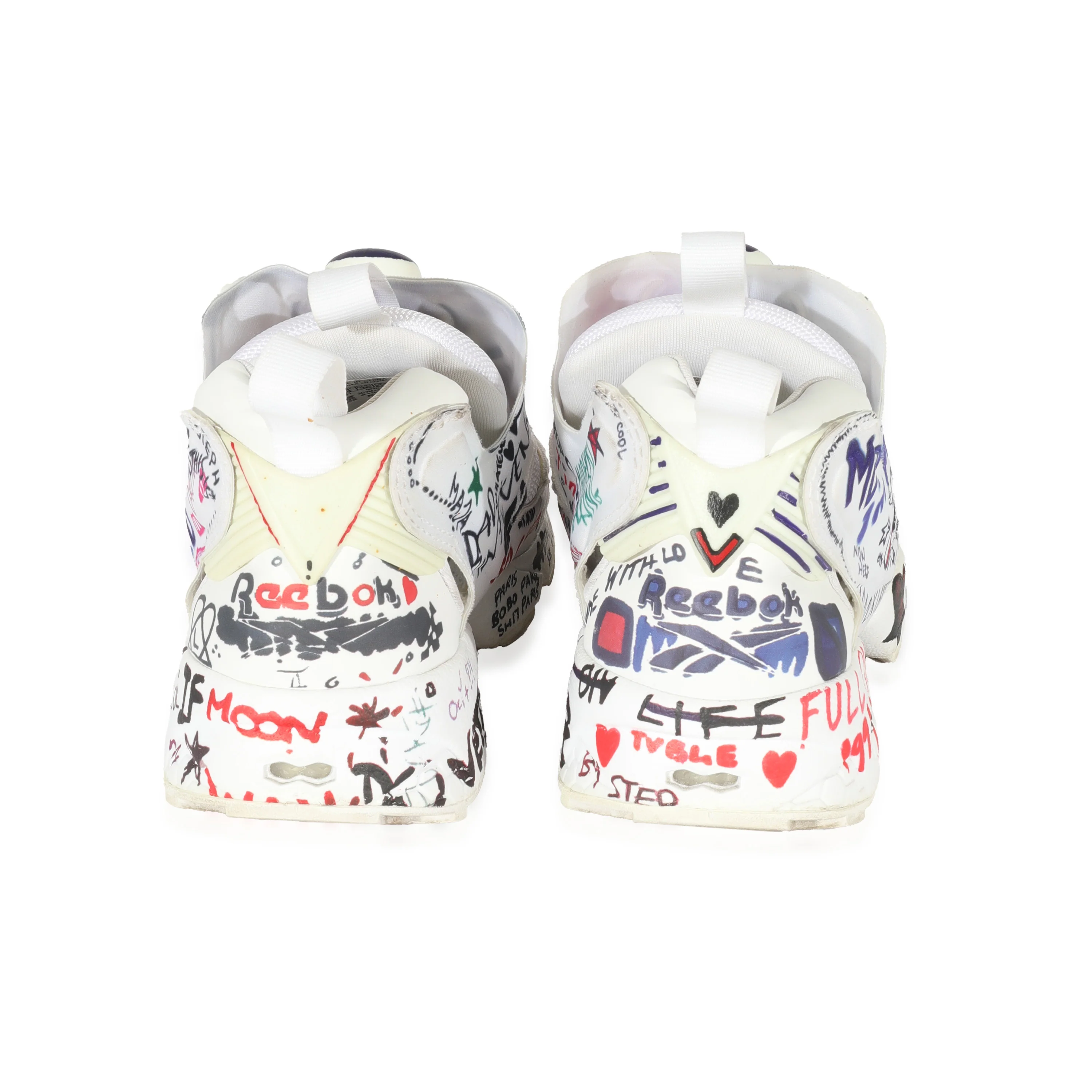 Vetements x InstaPump Fury Graffiti - White - Image 4