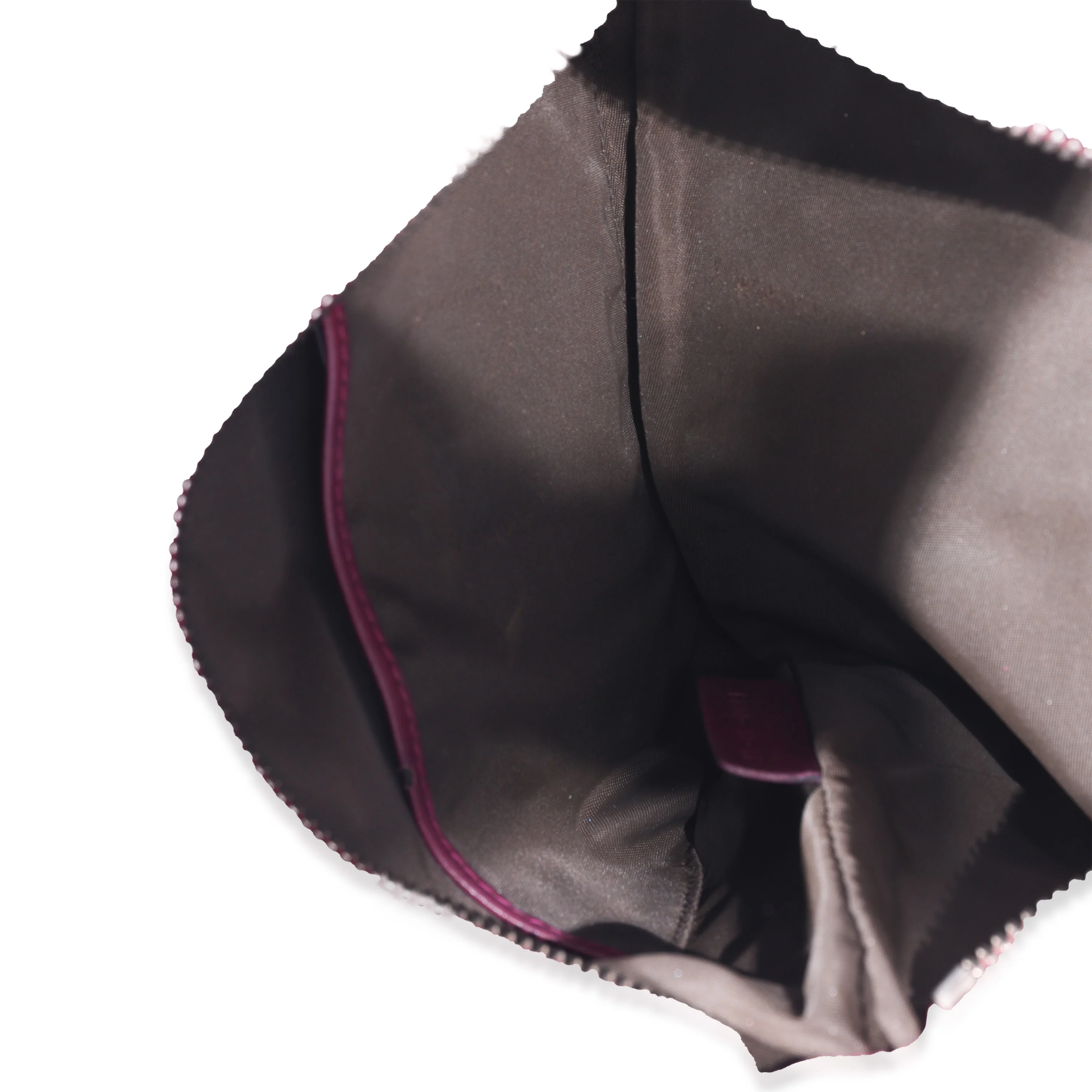 Christian Dior Coated Canvas Cannage Panarea Clutch - Image 4
