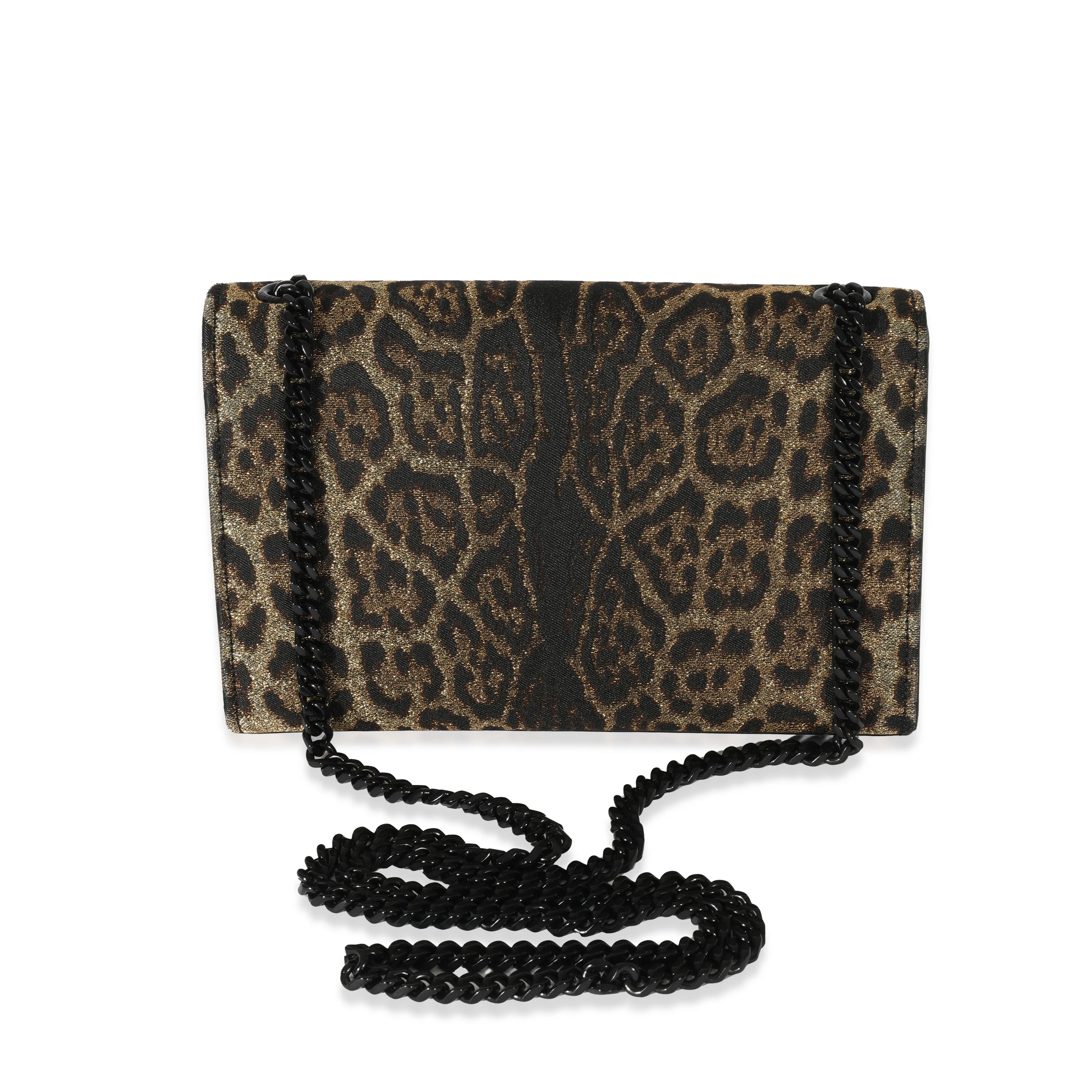 Brocade Leopard Kate Bag - Image 3