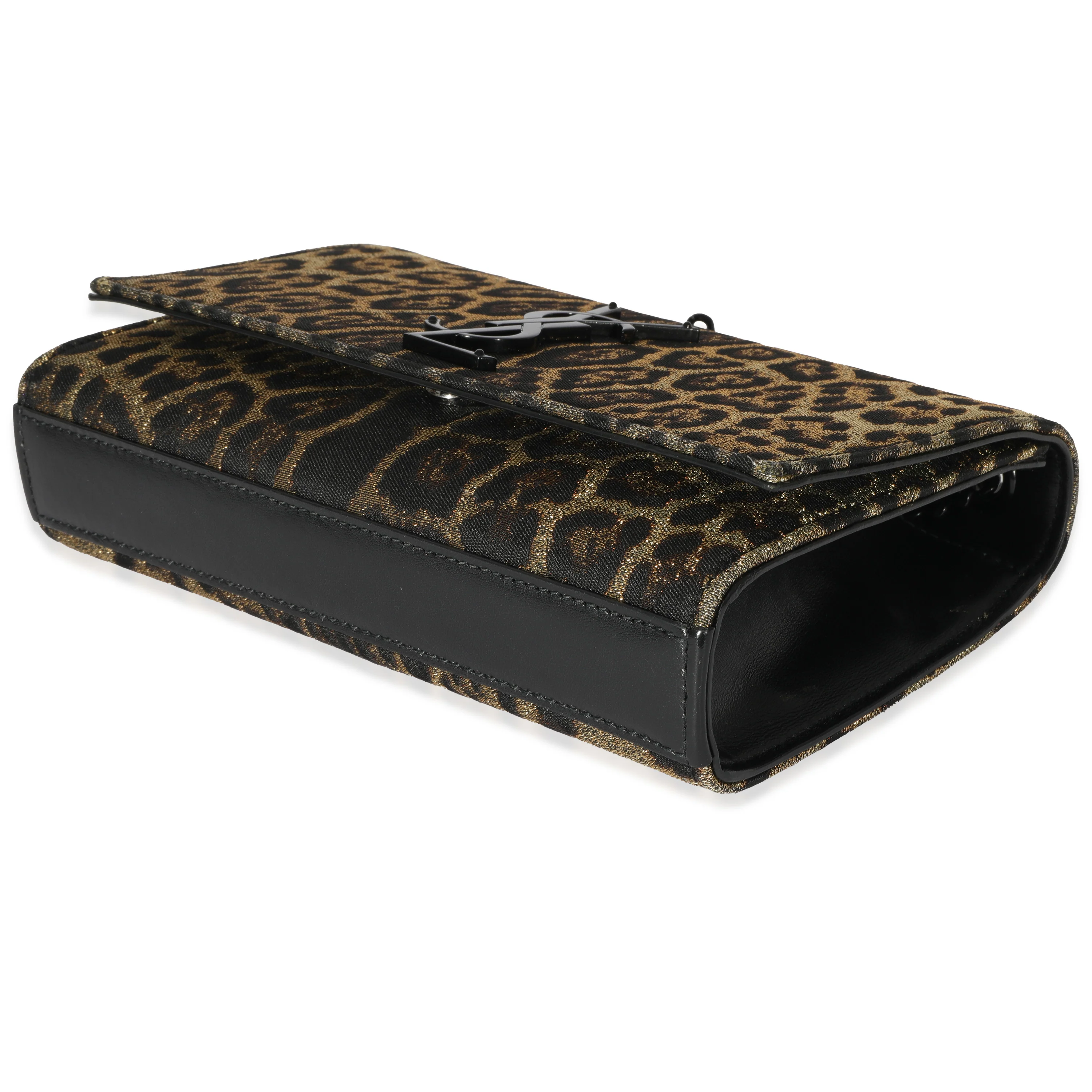Brocade Leopard Kate Bag - Image 7