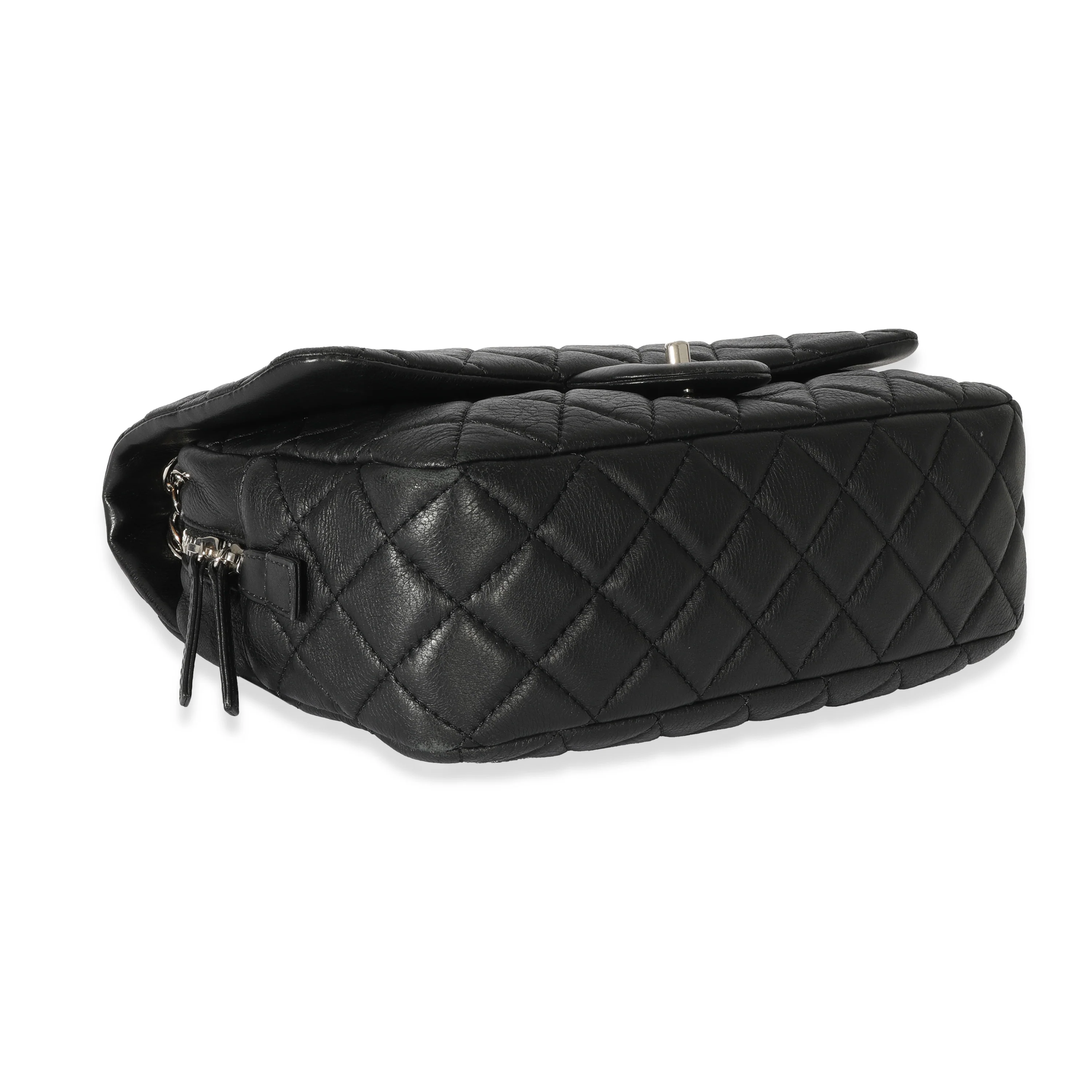 Chanel Black Leather Casual Journey Flap Bag - Image 6