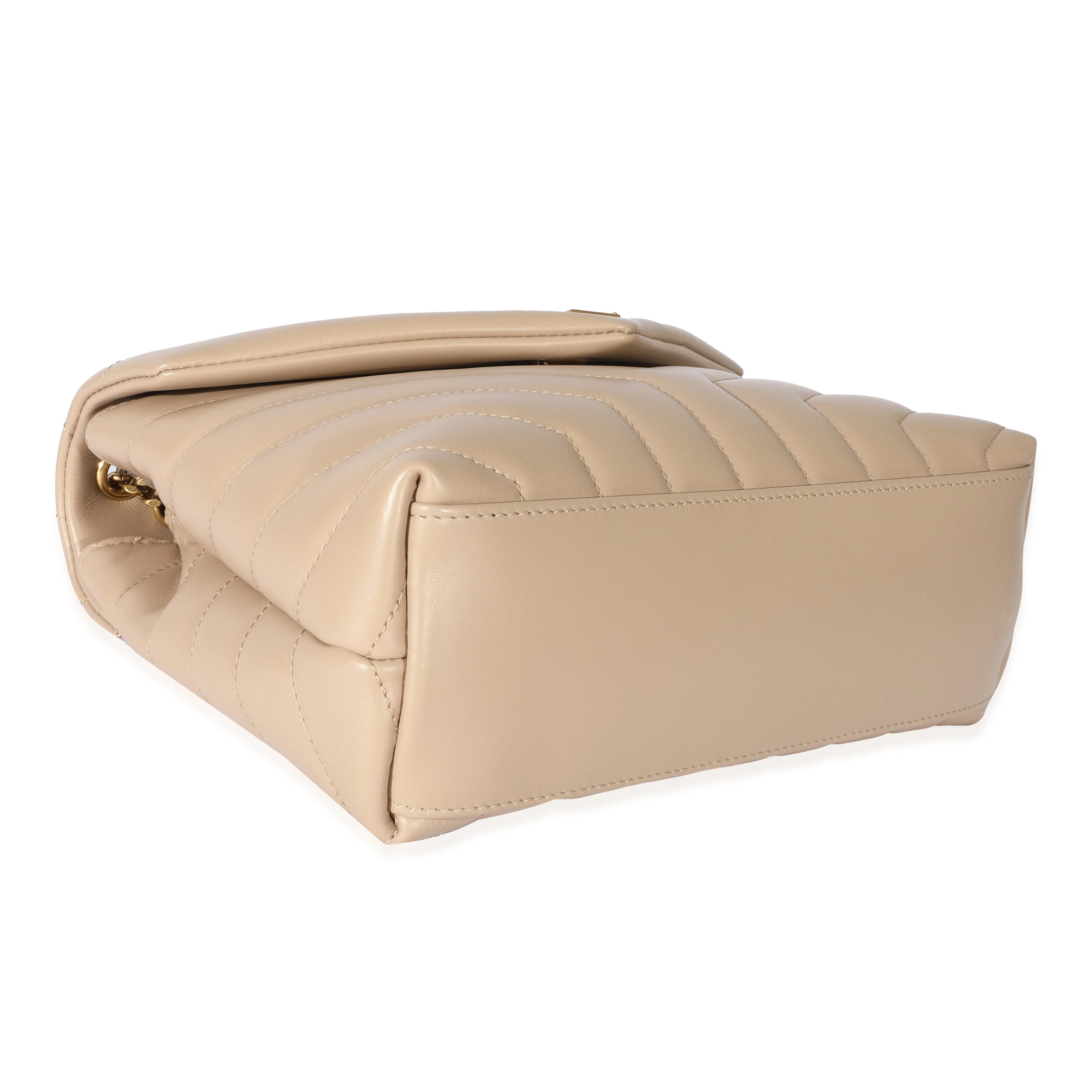 Saint Laurent Beige Small Loulou Bag - Image 7