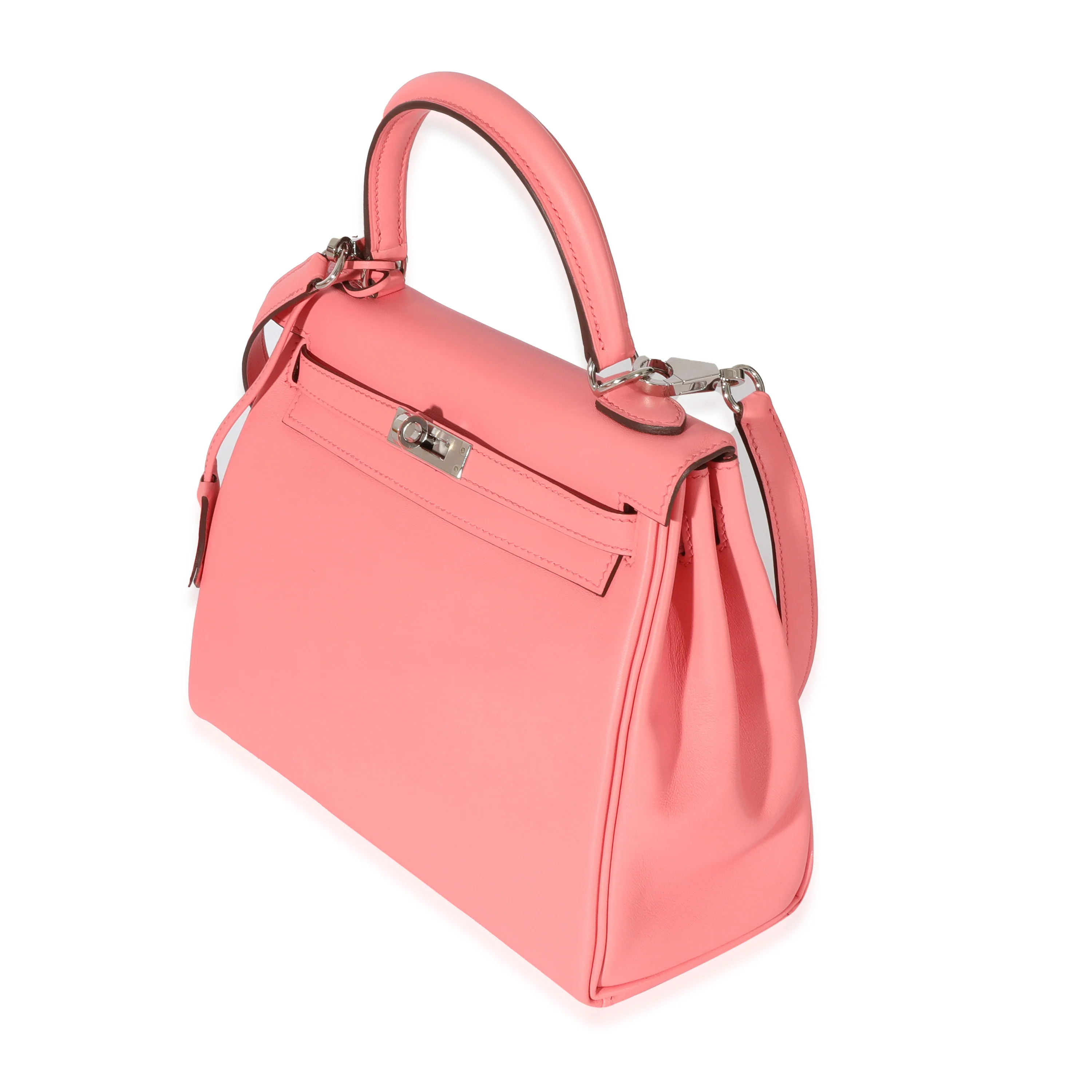 Hermès Swift Rose Dete Retourne Kelly 25 PHW - Image 2