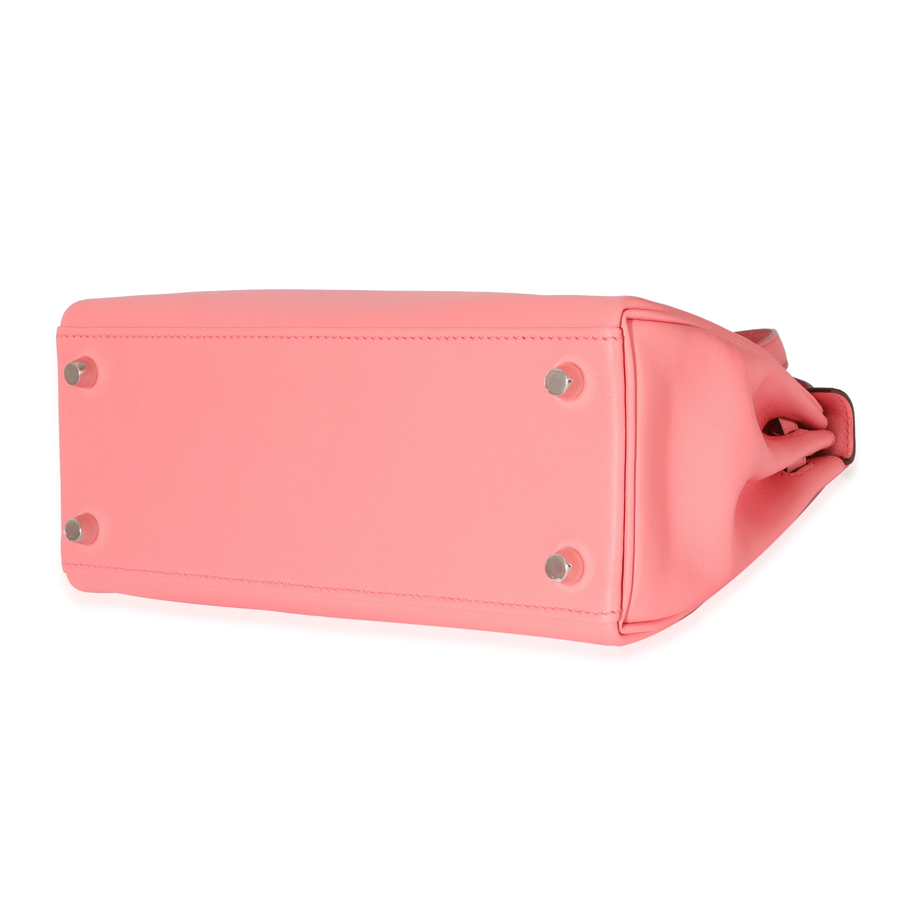 Hermès Swift Rose Dete Retourne Kelly 25 PHW - Image 6