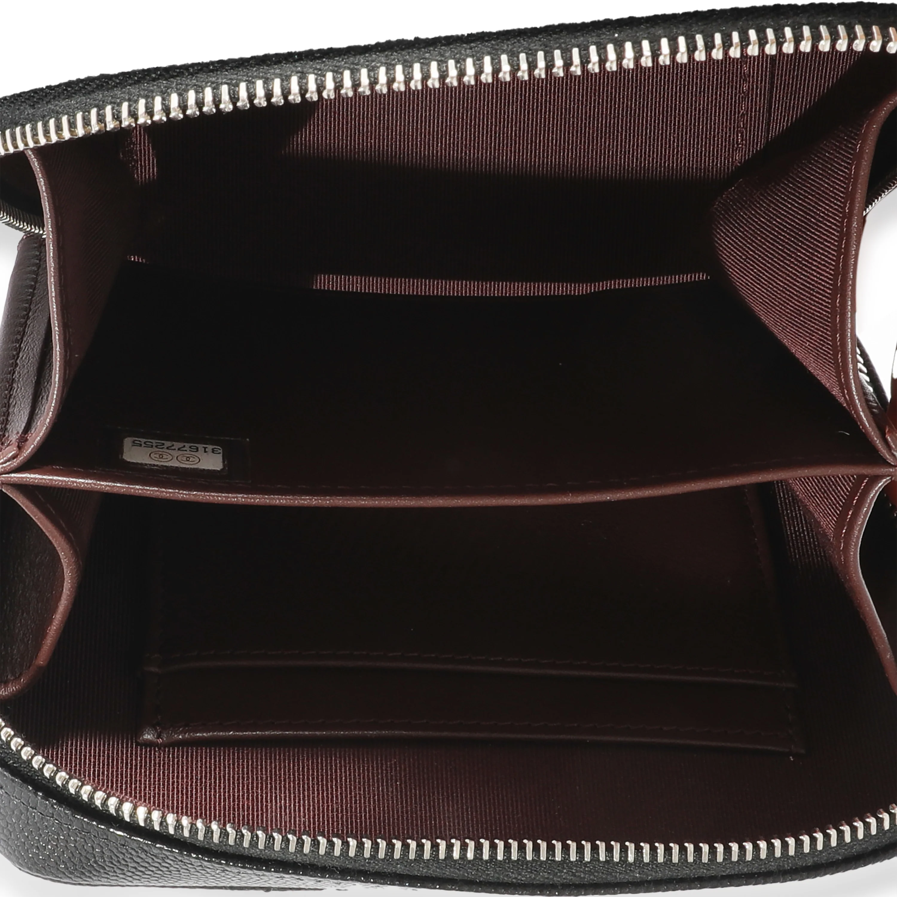 Chanel Black Caviar Mini Chain Camera Clutch - Image 8