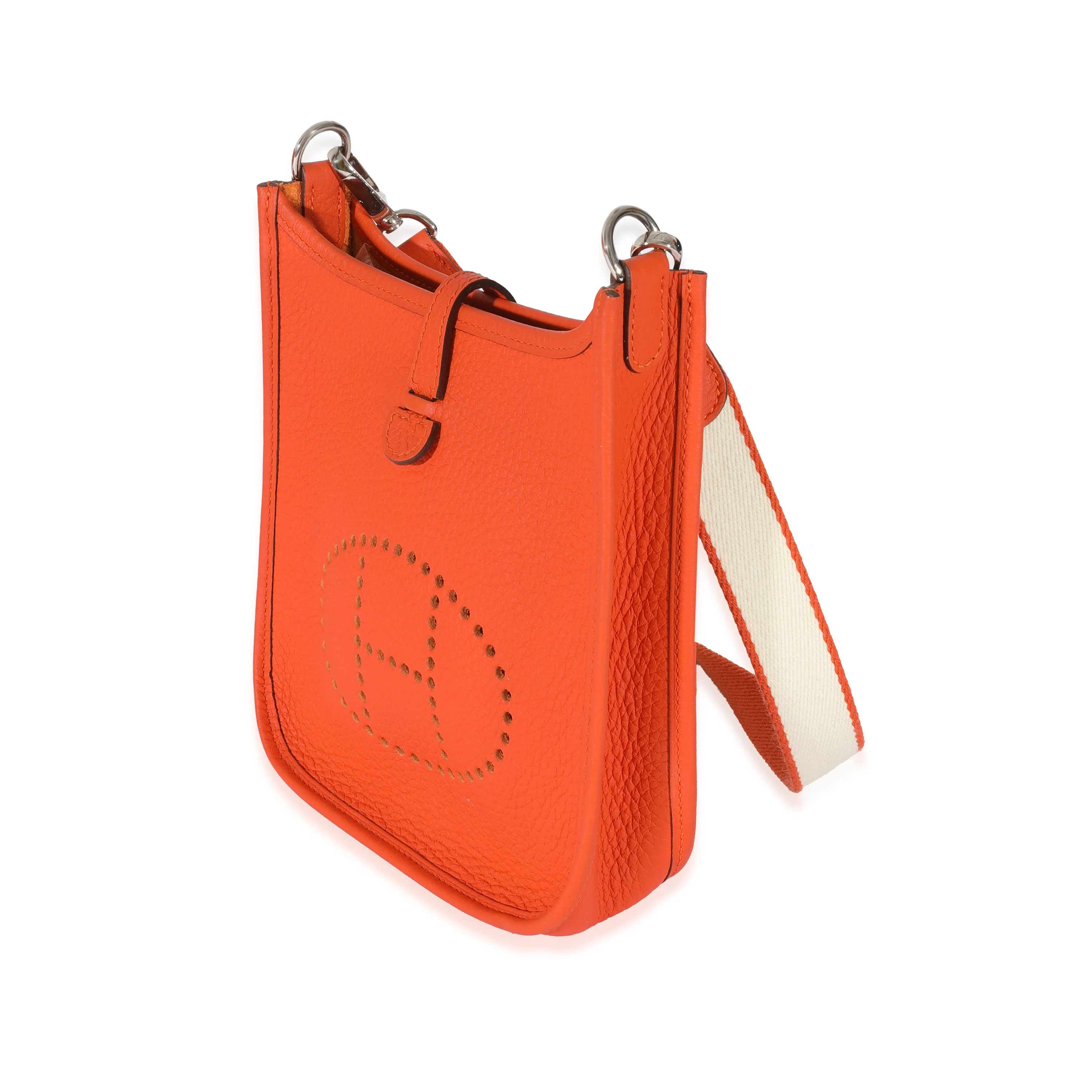 Hermes Orange Clemence Amazone Evelyne TPM - Image 2