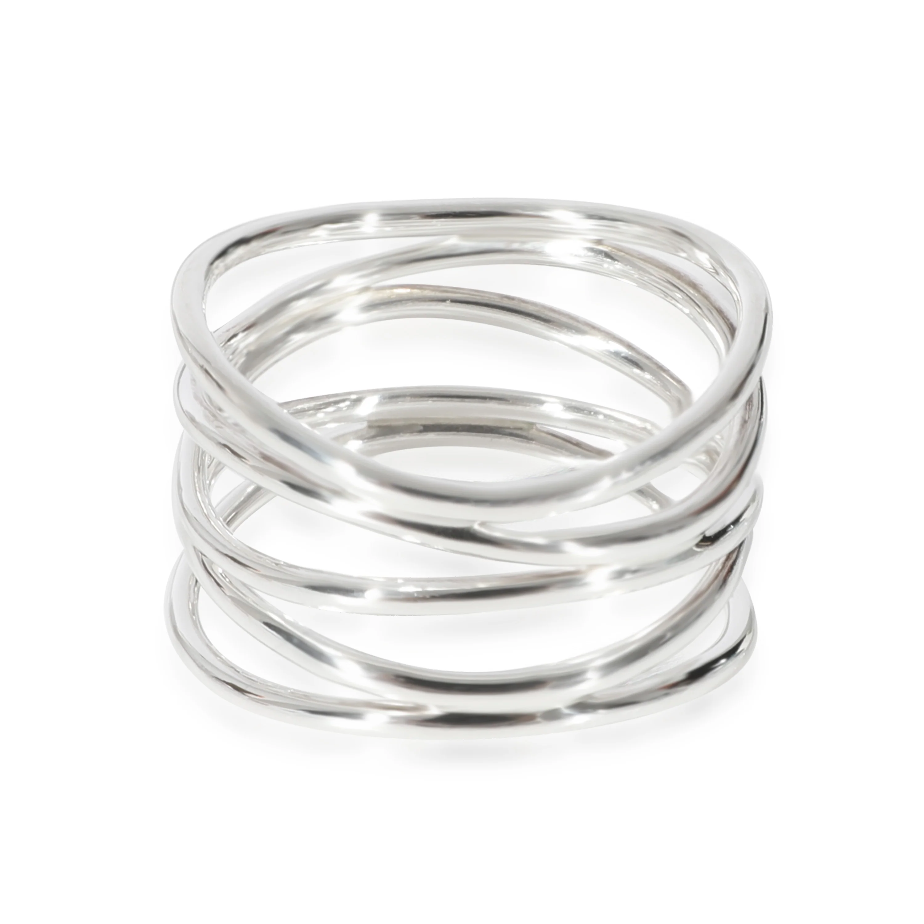 Tiffany & Co. Elsa Peretti Wave Five Row Ring in Sterling Silver - Image 3