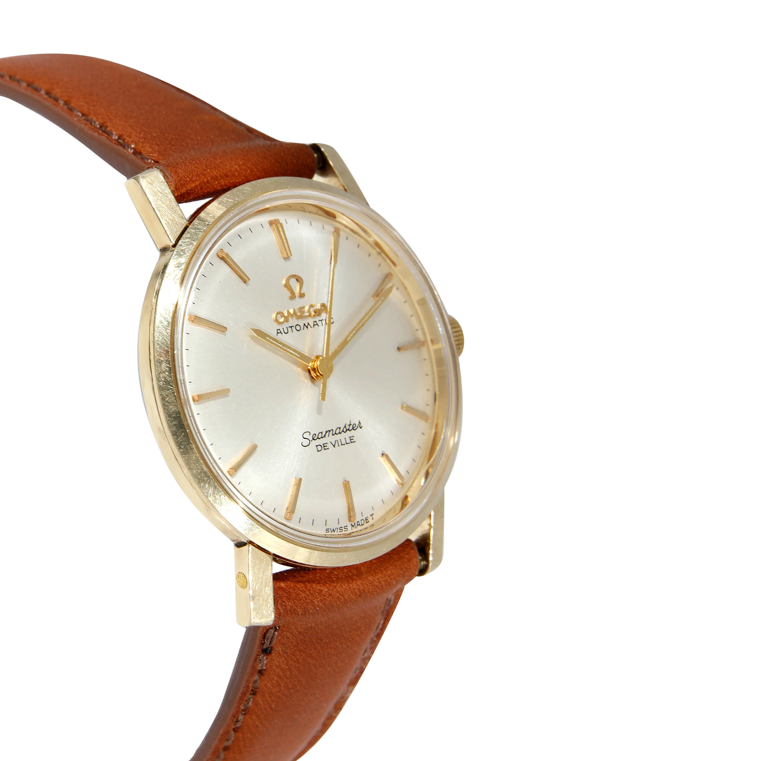 Omega Seamaster DeVille B6308 Unisex Watch in 14kt Yellow Gold - Image 3
