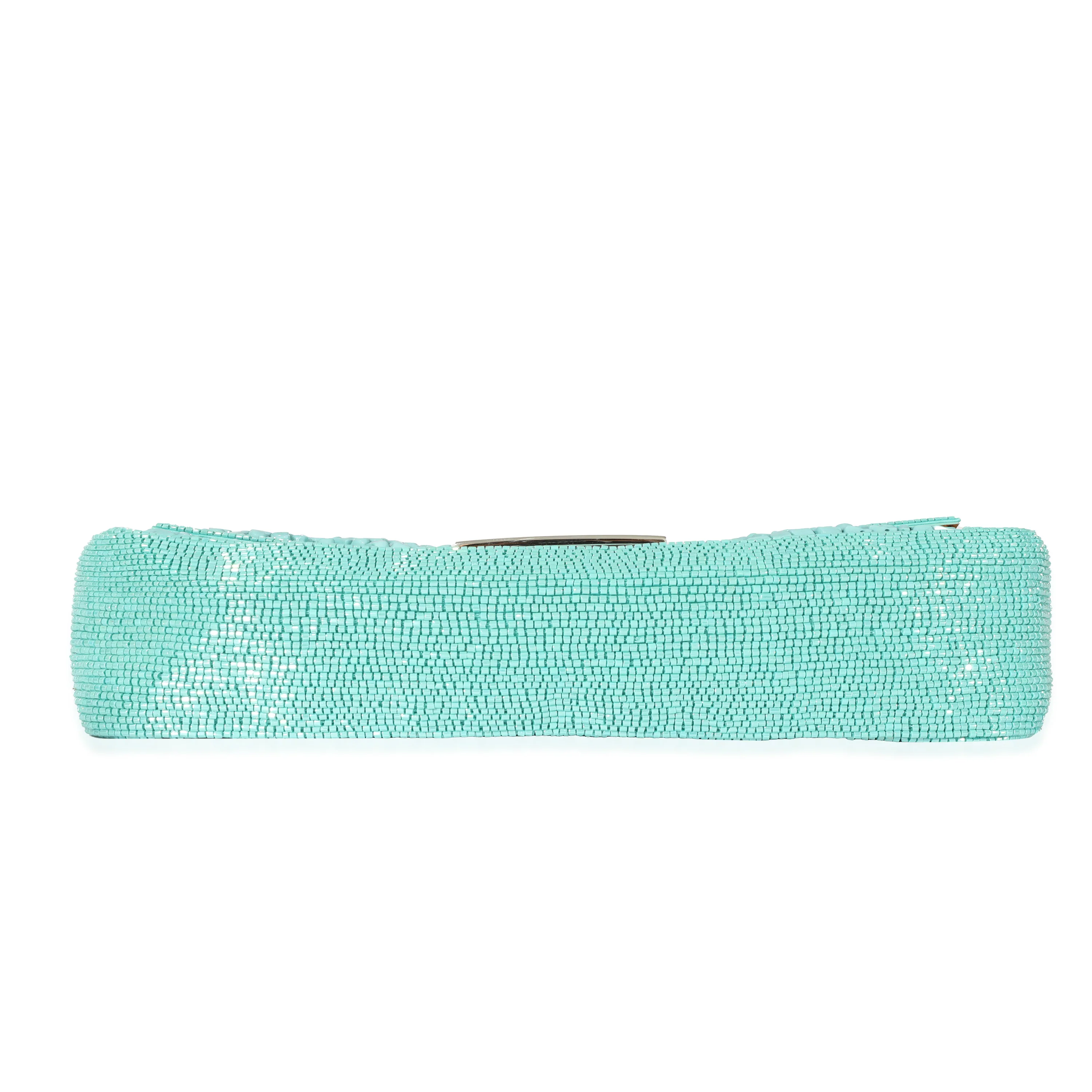 Fendi Re-Edition Turquoise Stone Bead Baguette - Image 5