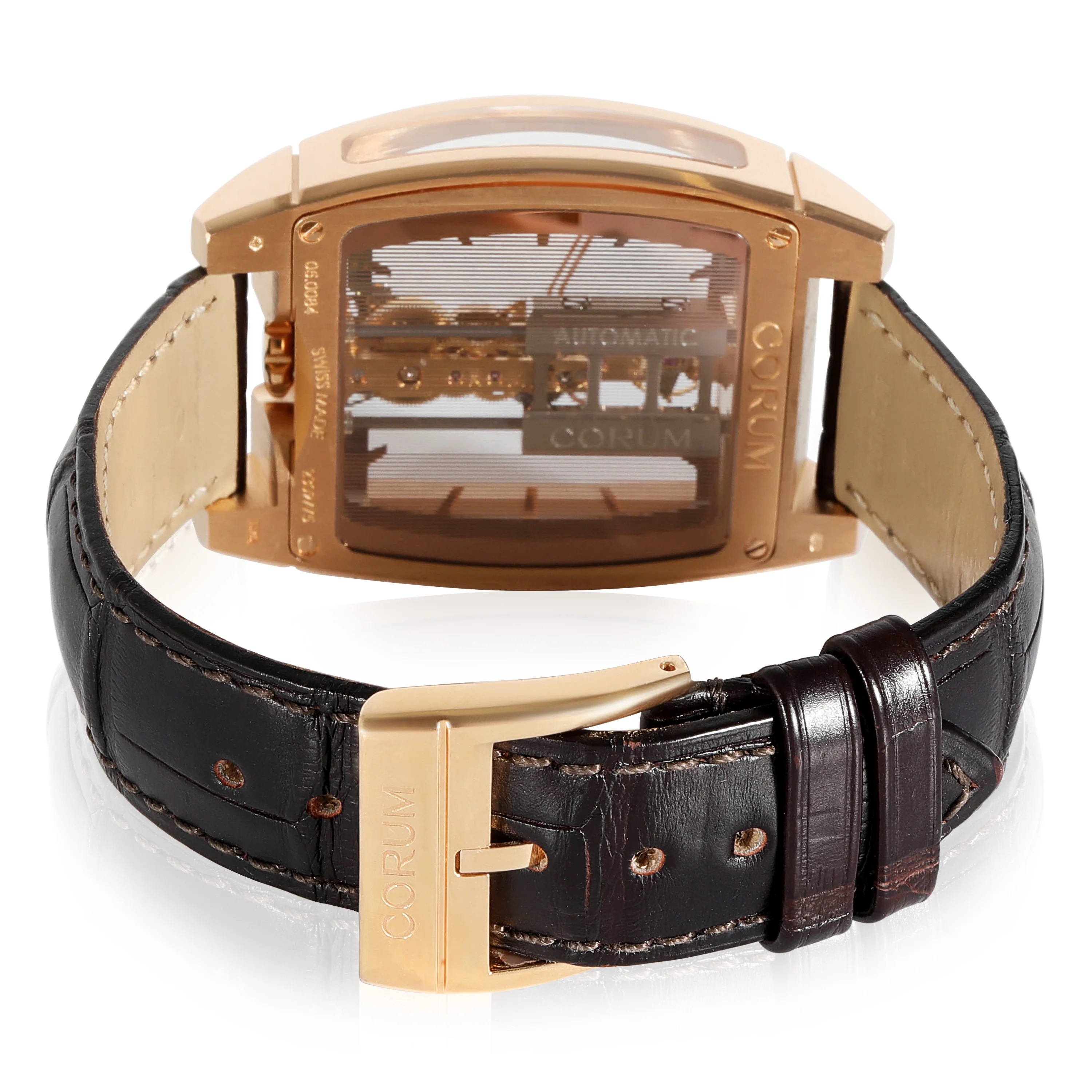 Corum Golden Bridge 313.165.55/0002 GL 10R Mens Watch in 18kt Rose Gold - Image 4