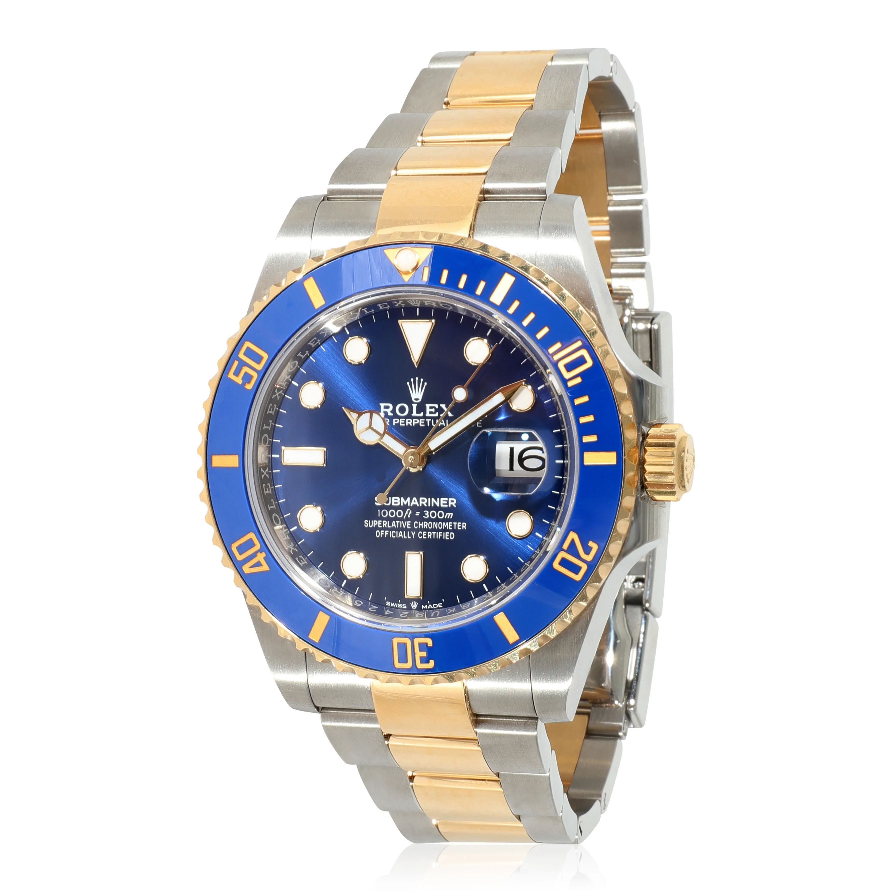 Rolex Submariner 126613LB Mens Watch in Stainless Steel/Yellow Gold