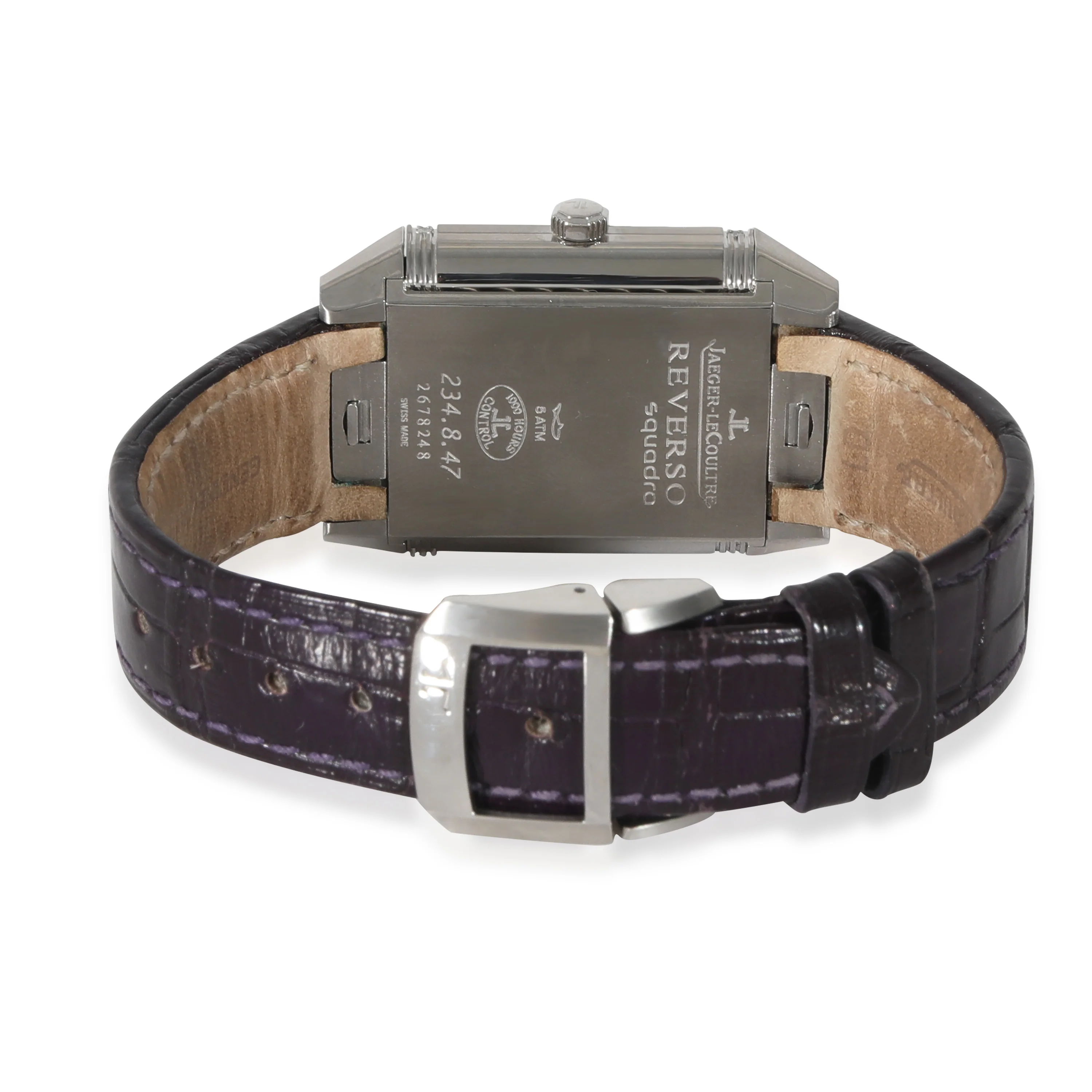 Jaeger-LeCoultre Reverso Squadra 234.8.47 Q7038420 Unisex Watch in Stainless St - Image 4