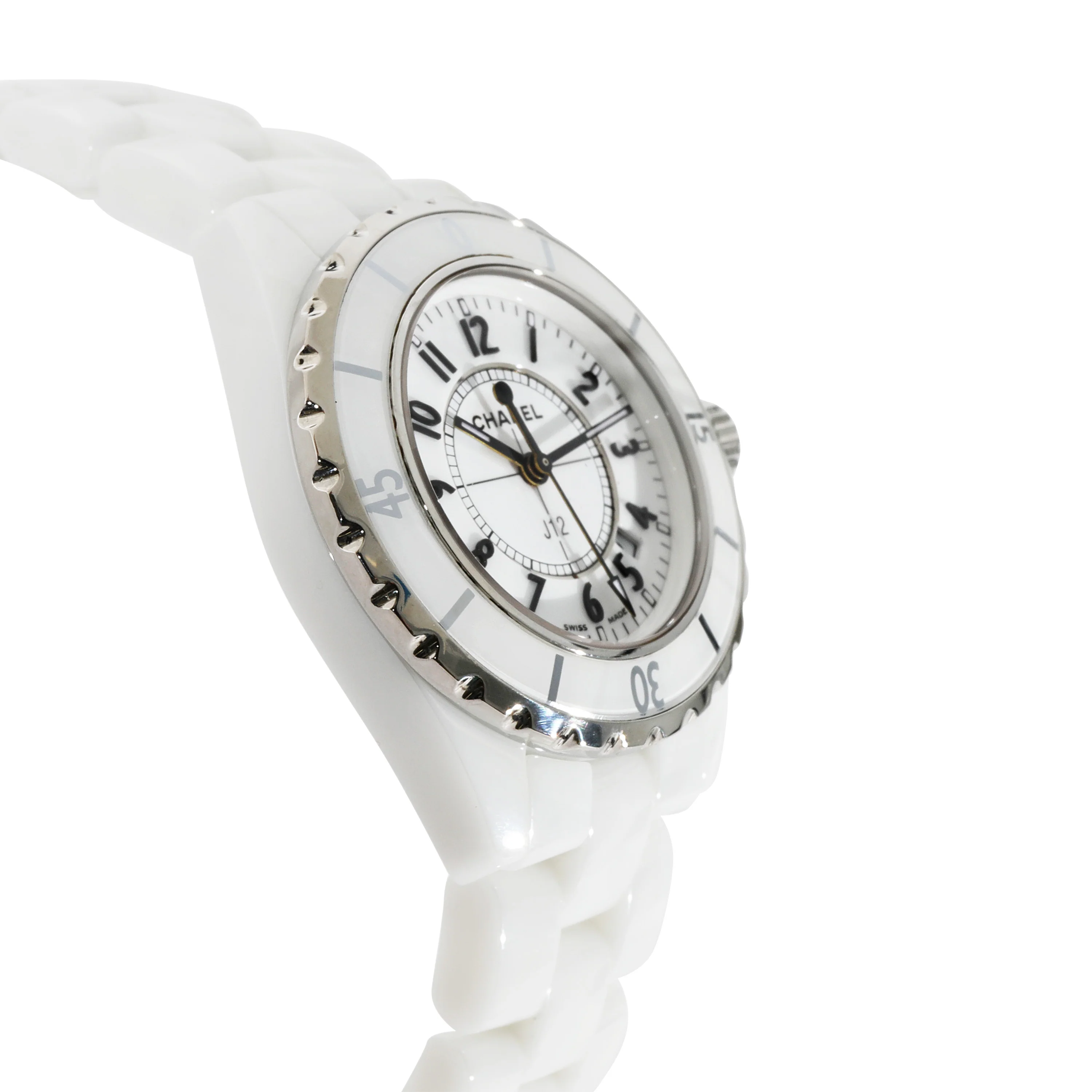 Chanel J12 H0968 Womens Watch in Stainless Steel/Ceramic - Image 2