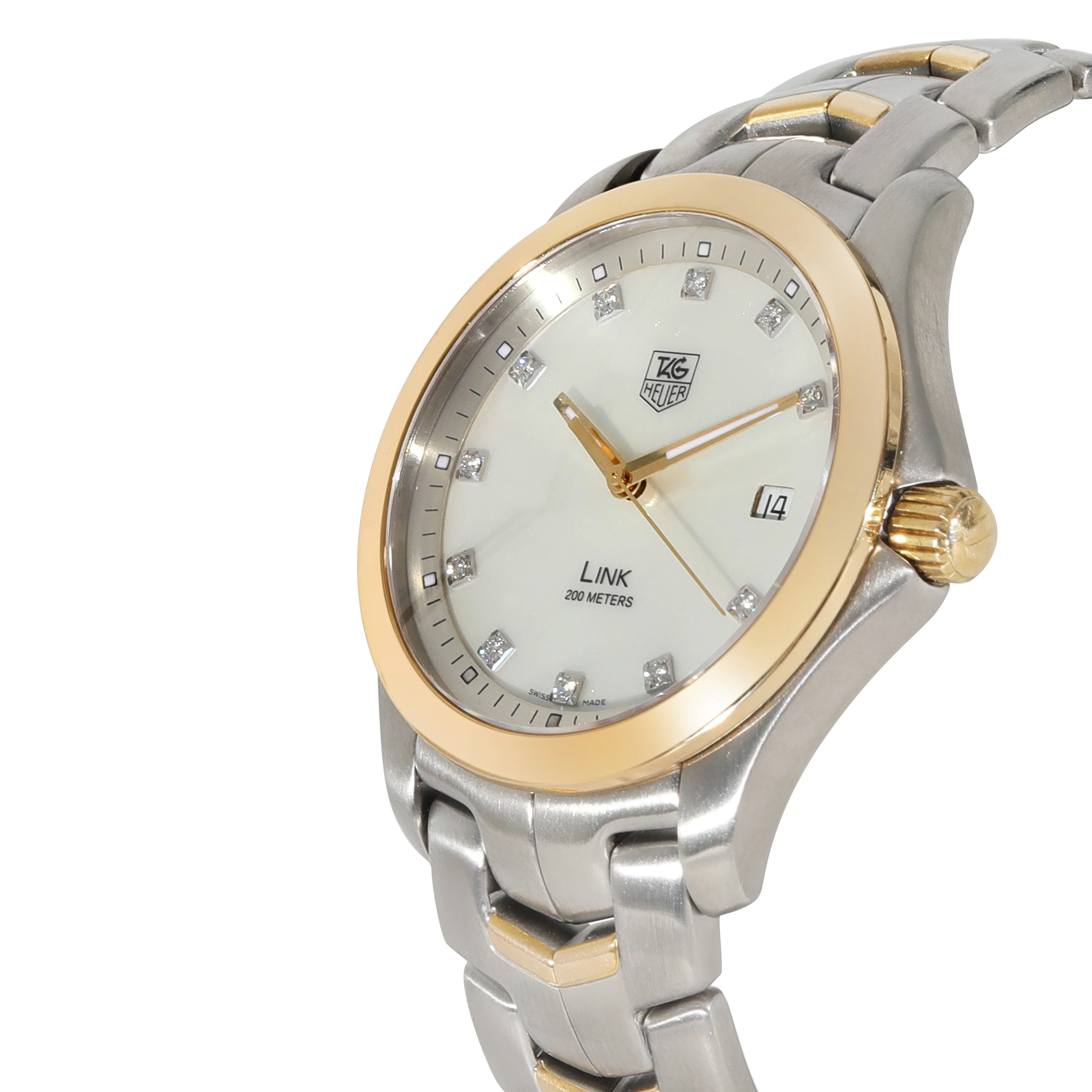 Tag Heuer Link WJF1153.BD0579 Mens Watch in 18k Stainless Steel/Yellow Gold - Image 3