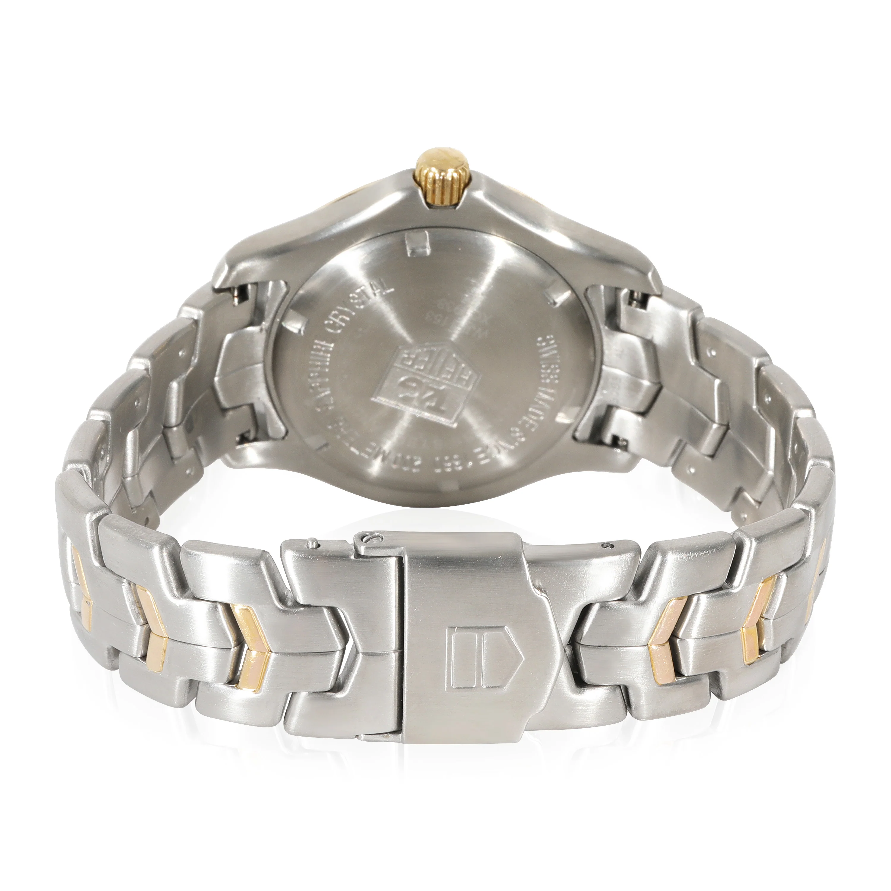 Tag Heuer Link WJF1153.BD0579 Mens Watch in 18k Stainless Steel/Yellow Gold - Image 4