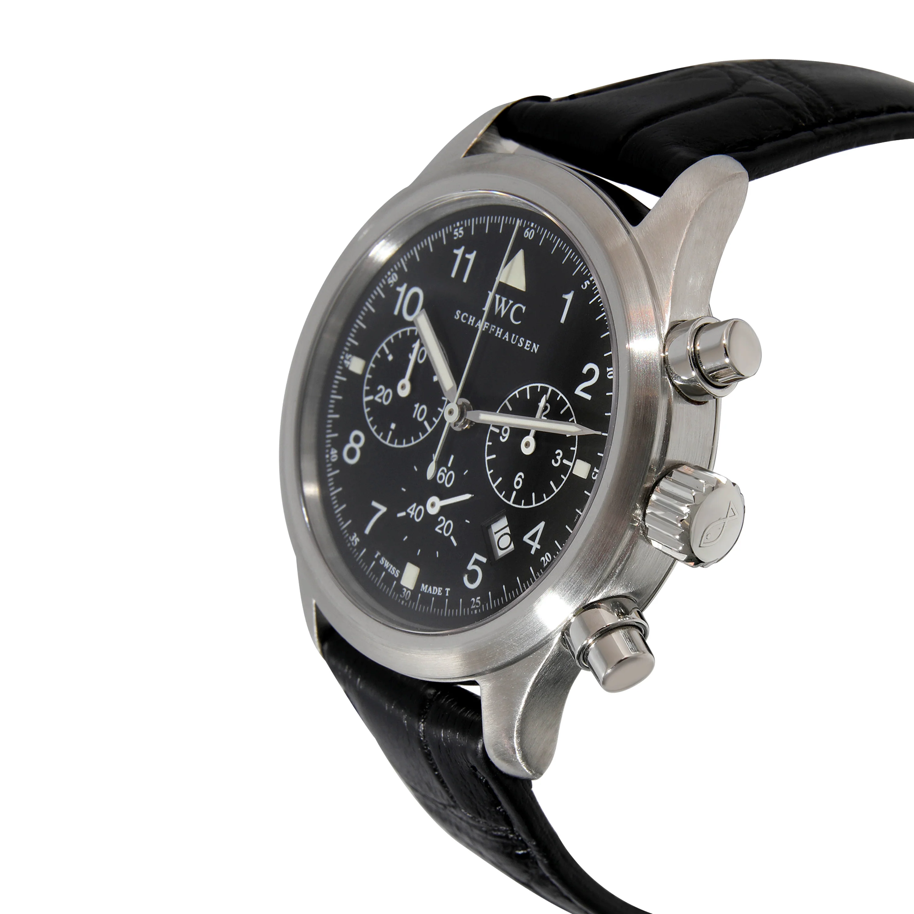 IWC Pilot Chronograph IW374101 Unisex Watch in  Stainless Steel - Image 2