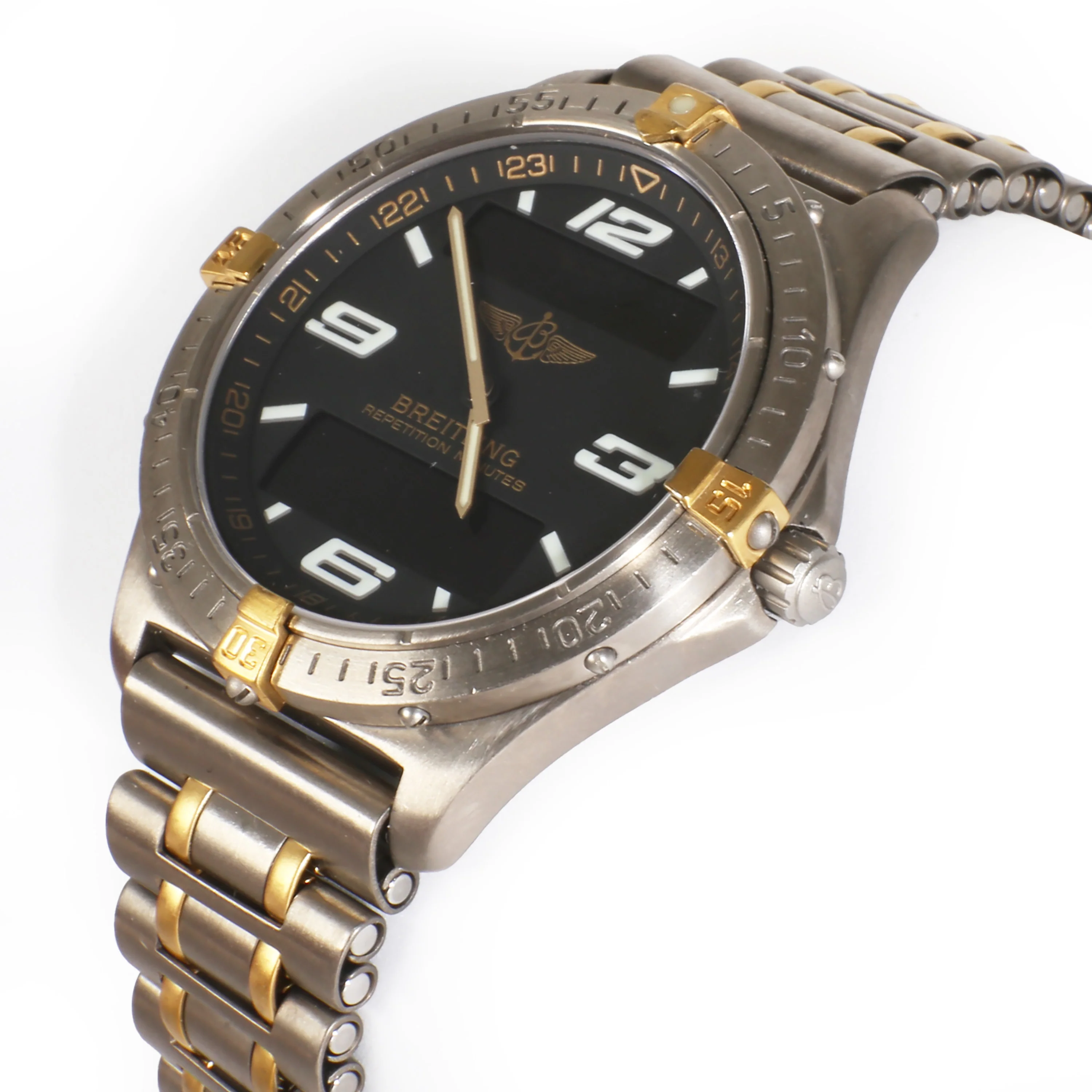 Aerospace F6536210/B423 Mens Watch in 18kt Titanium/Yellow Gold - Image 3